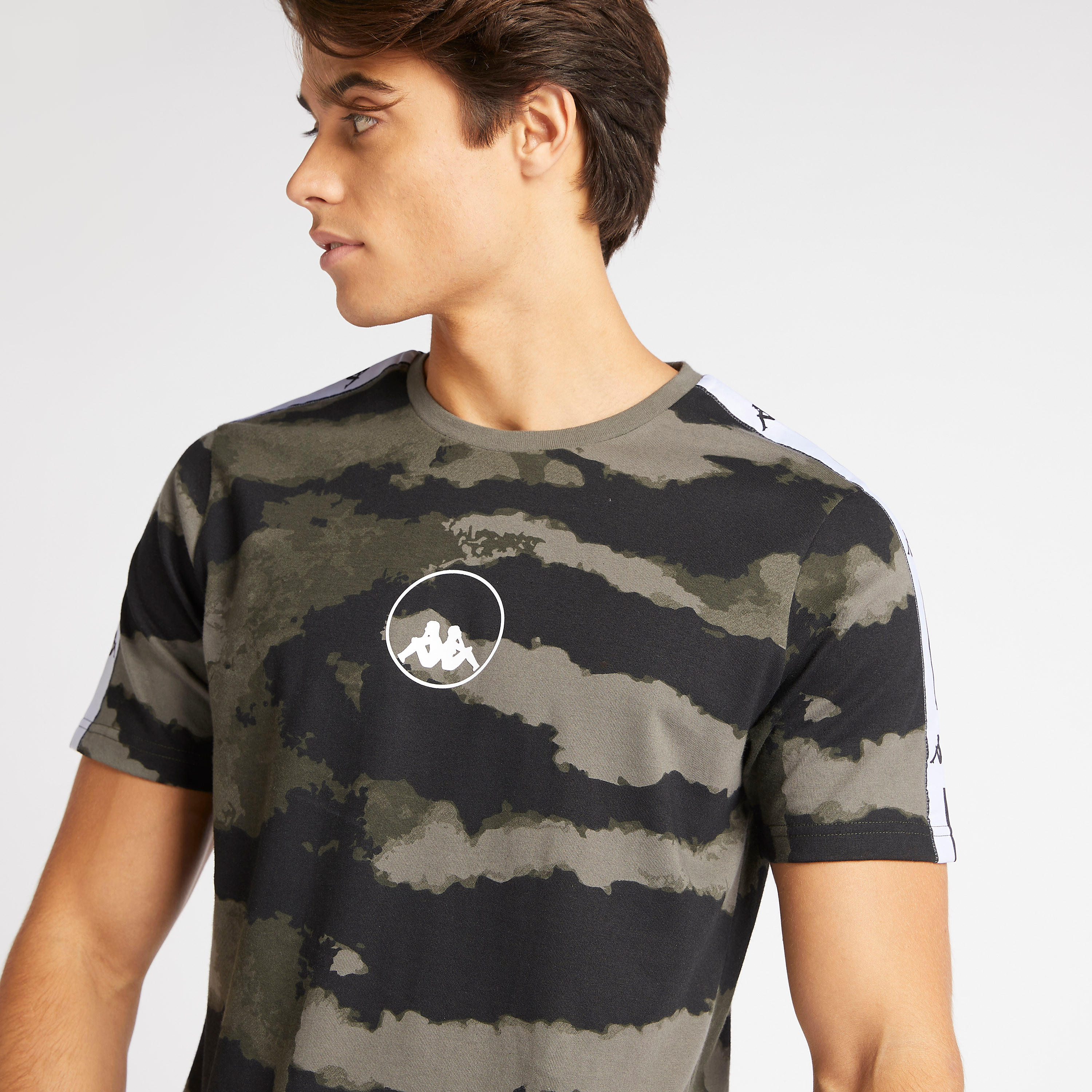 Kappa Printed Crew Neck T-shirt with Short Sleeves-men-clothing-sportswearandactivewear-tshirtsandpolos-image-6