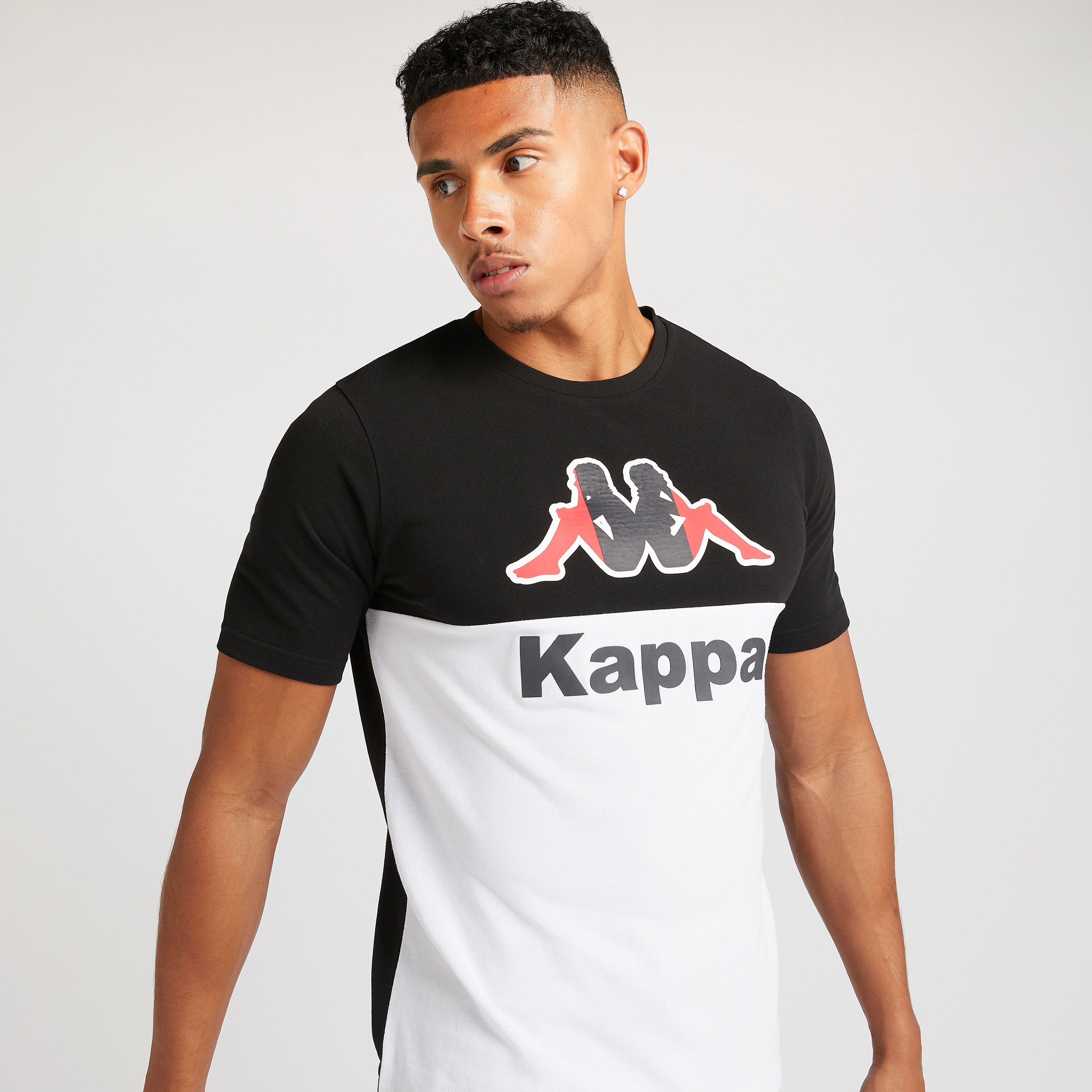 Kappa Printed T-shirt with Short Sleeves and Crew Neck-men-clothing-sportswearandactivewear-tshirtsandpolos-image-1