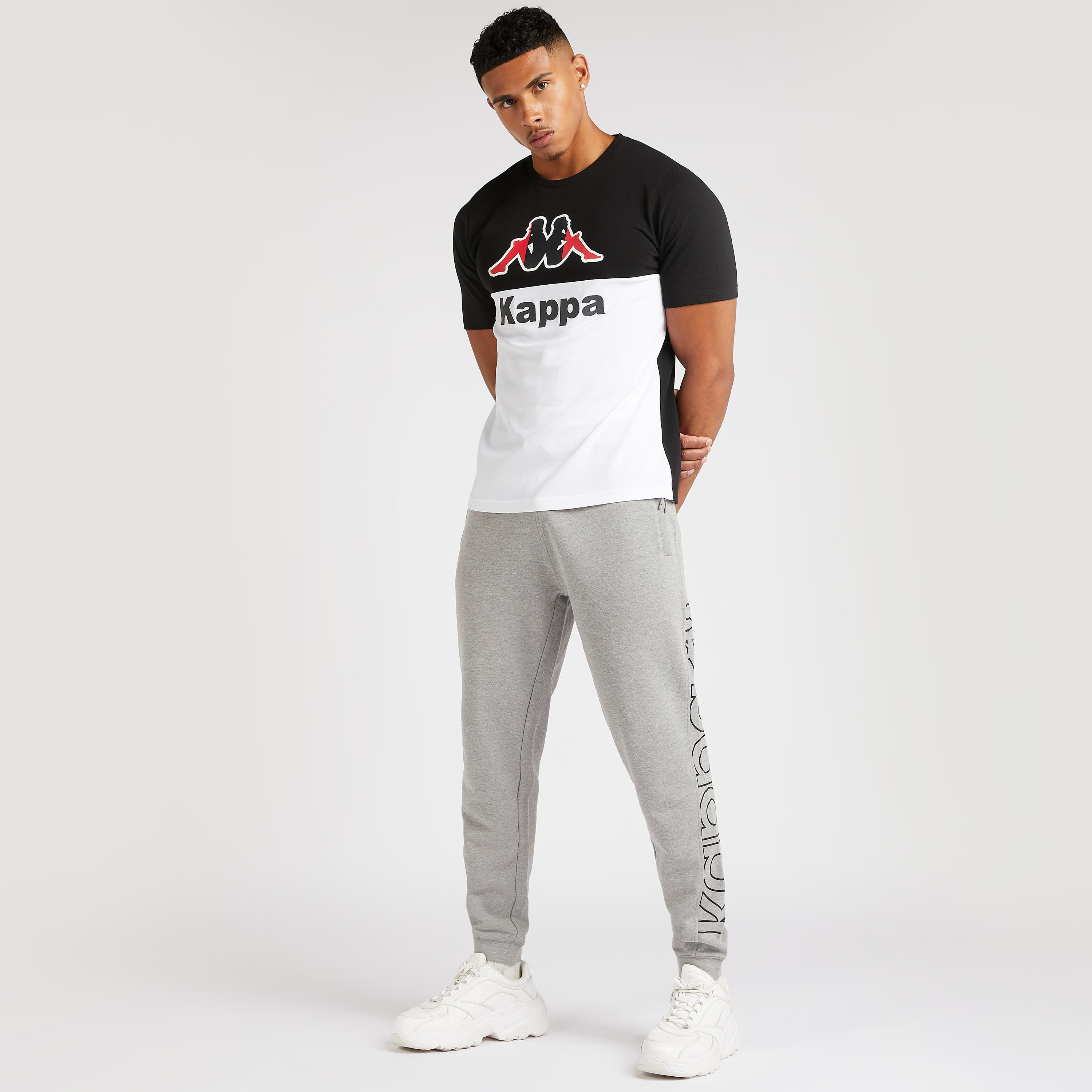 Kappa Printed T-shirt with Short Sleeves and Crew Neck-men-clothing-sportswearandactivewear-tshirtsandpolos-image-2