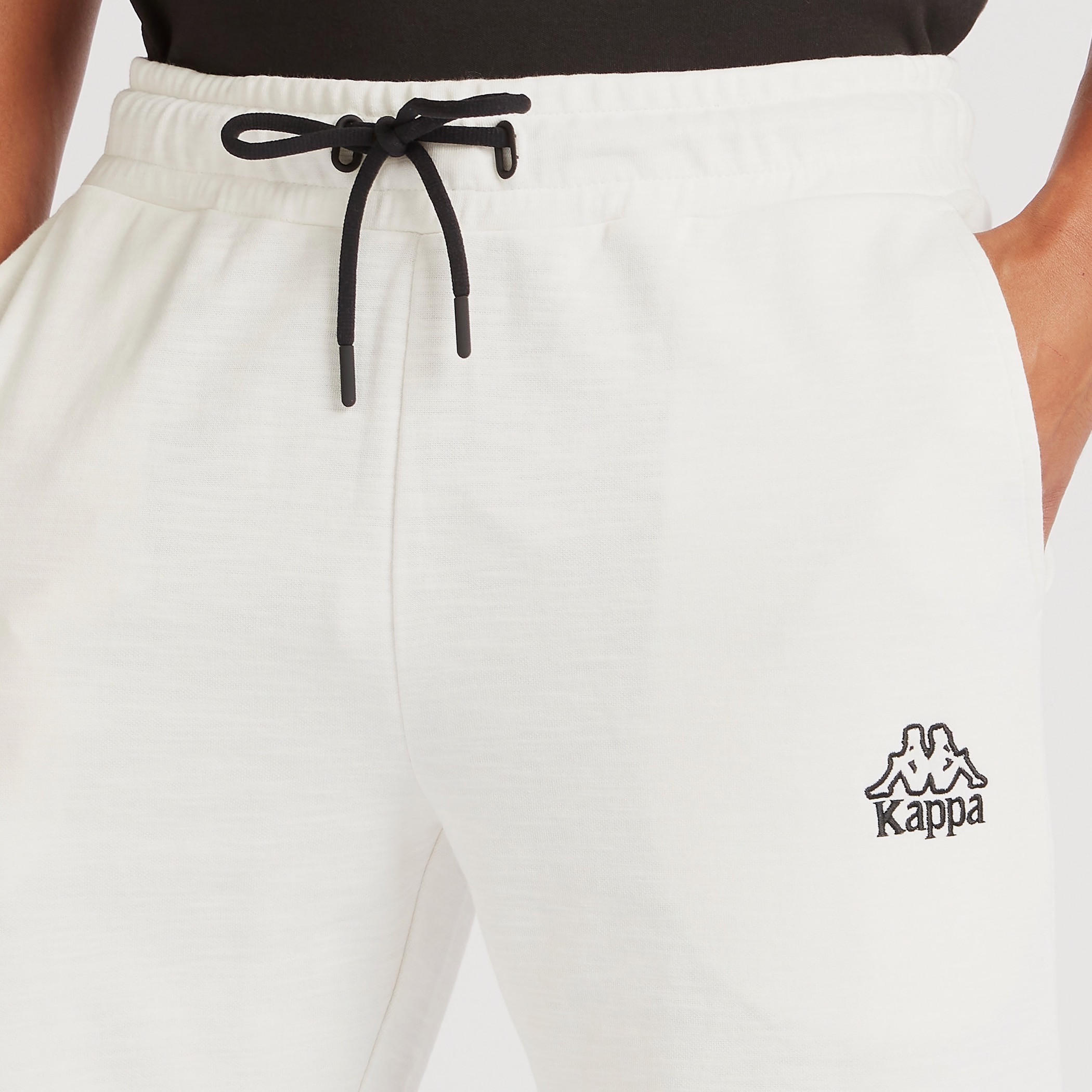 Kappa Solid Shorts with Drawstring and Pockets-men-clothing-sportswearandactivewear-bottoms-image-3