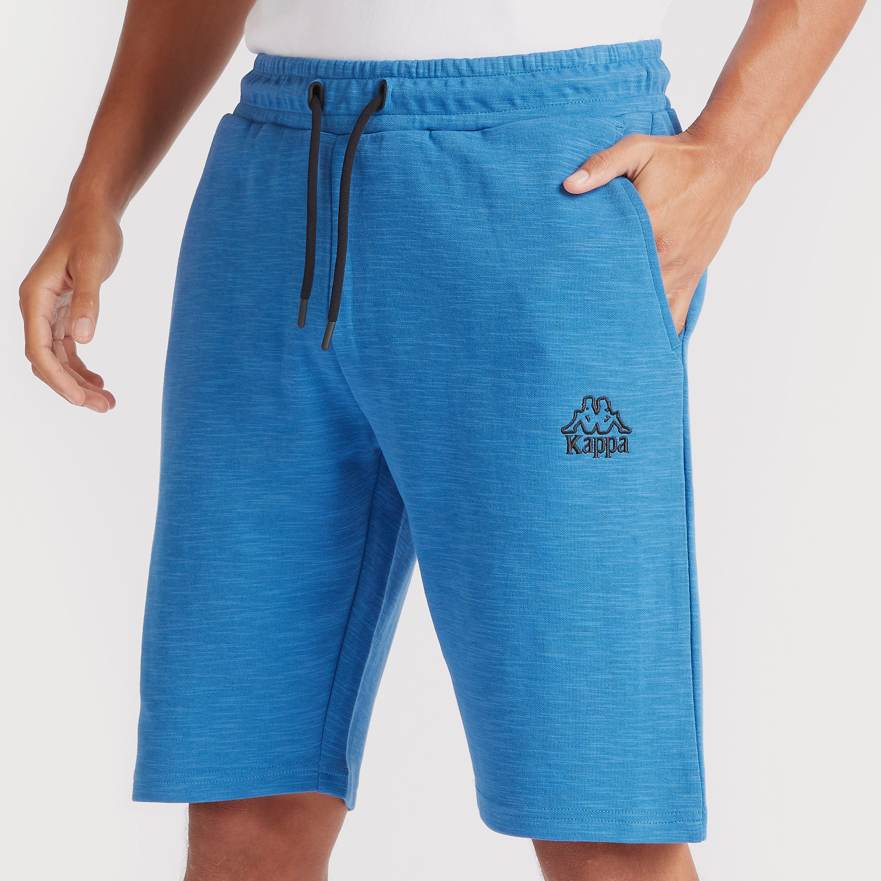 Kappa Solid Shorts with Pockets and Drawstring Closure-men-clothing-sportswearandactivewear-bottoms-image-3