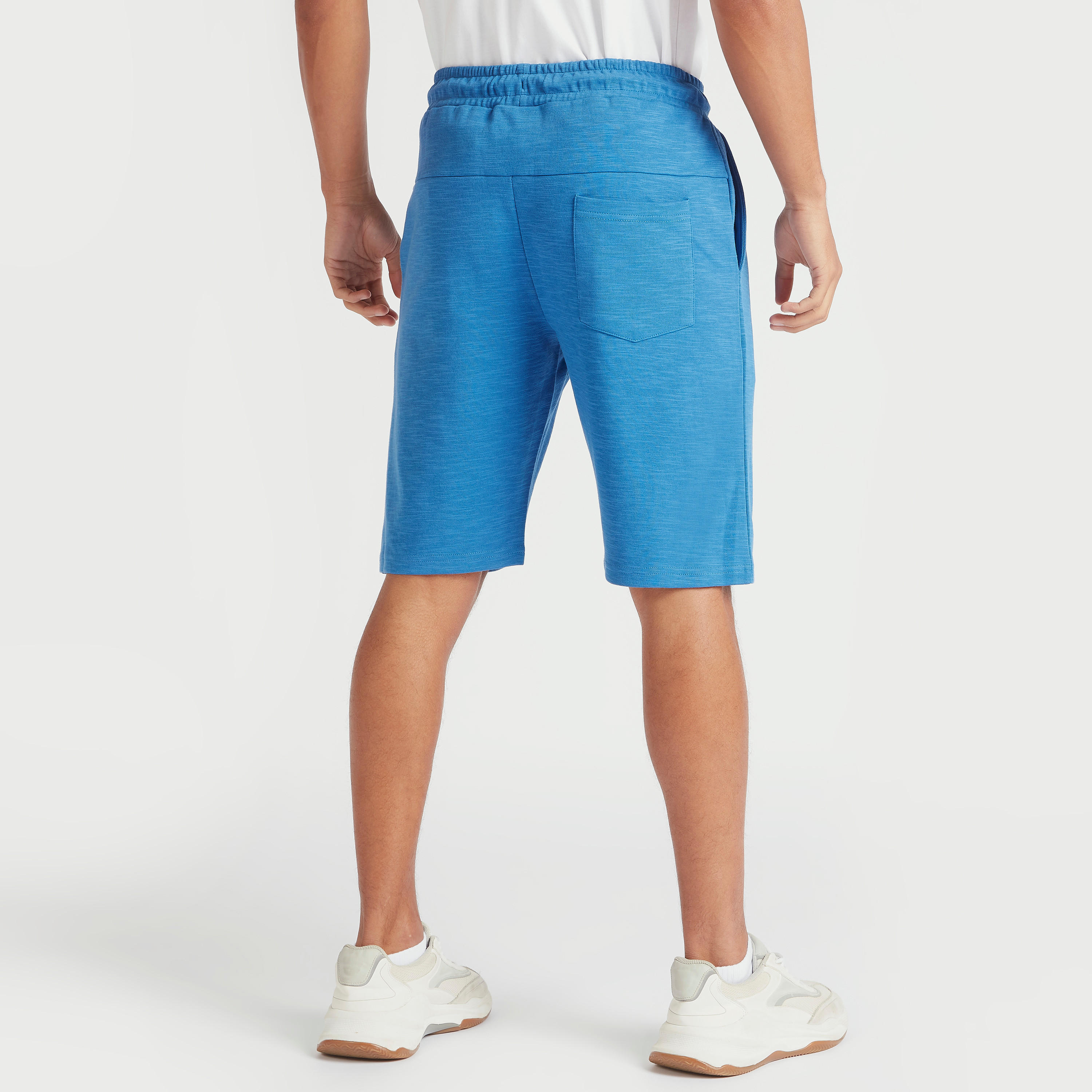 Kappa Solid Shorts with Pockets and Drawstring Closure-men-clothing-sportswearandactivewear-bottoms-image-4