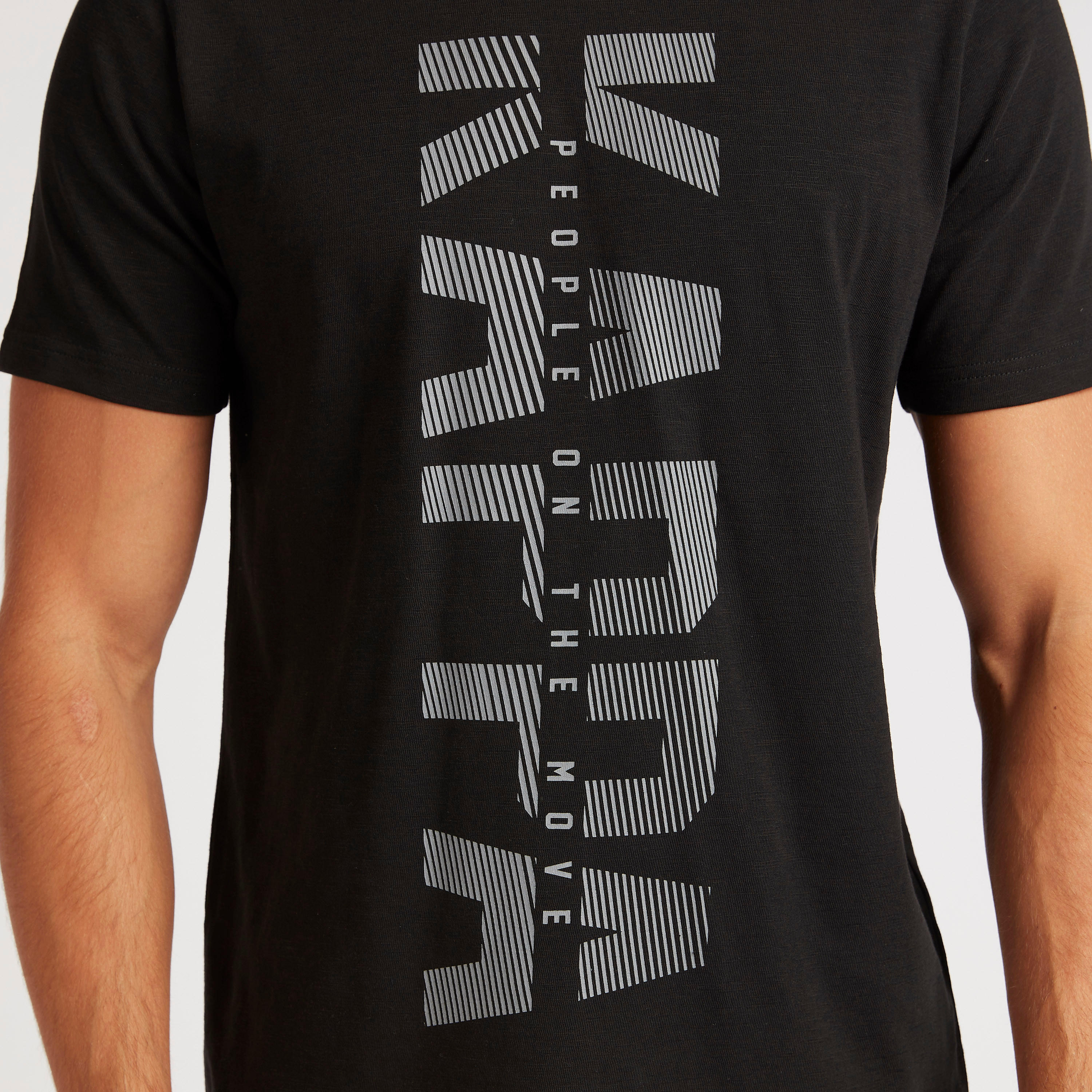 Kappa Typographic Print T-shirt with Short Sleeves-men-clothing-sportswearandactivewear-tshirtsandpolos-image-3
