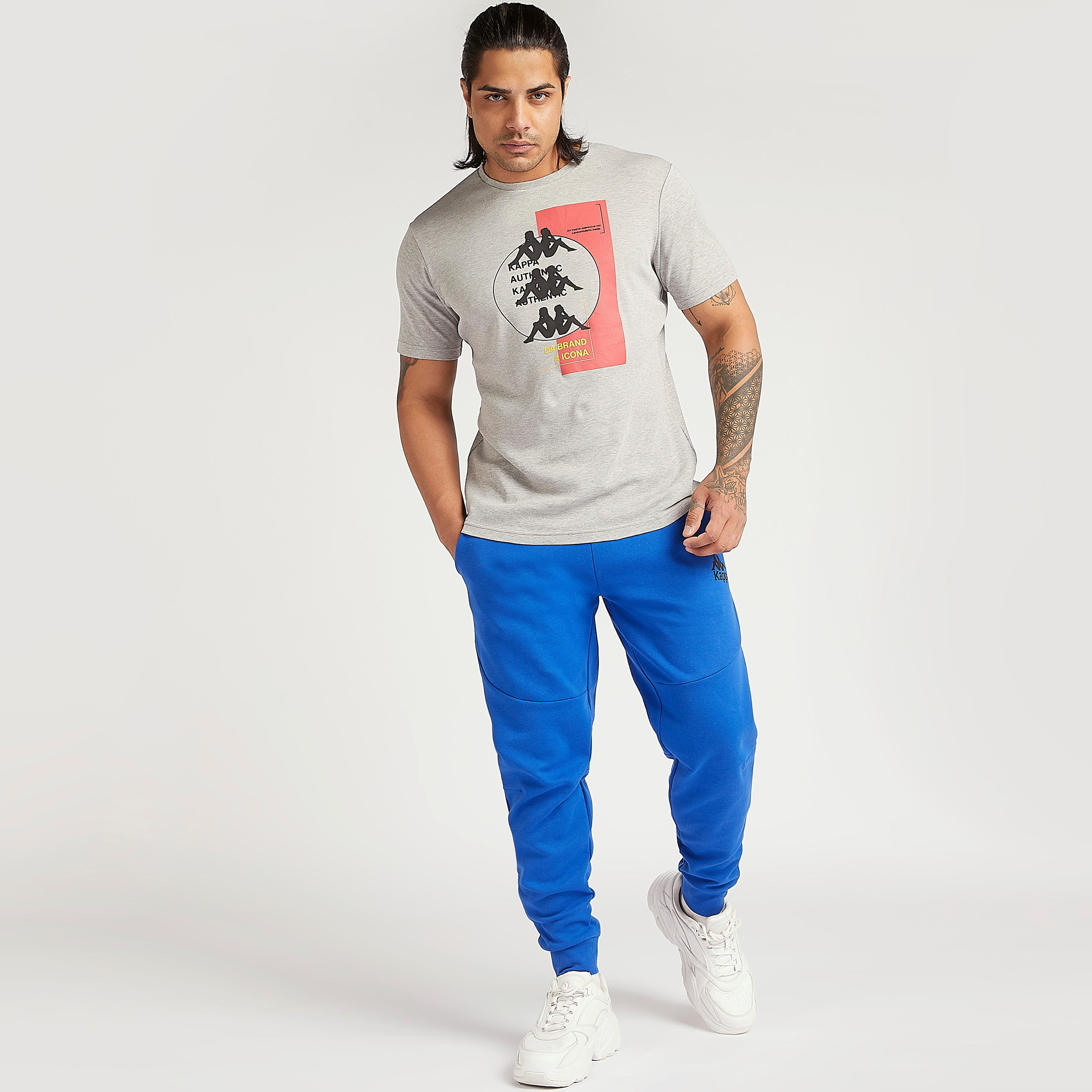 Kappa Printed Crew Neck T-shirt with Short Sleeves-men-clothing-sportswearandactivewear-tshirtsandpolos-image-2
