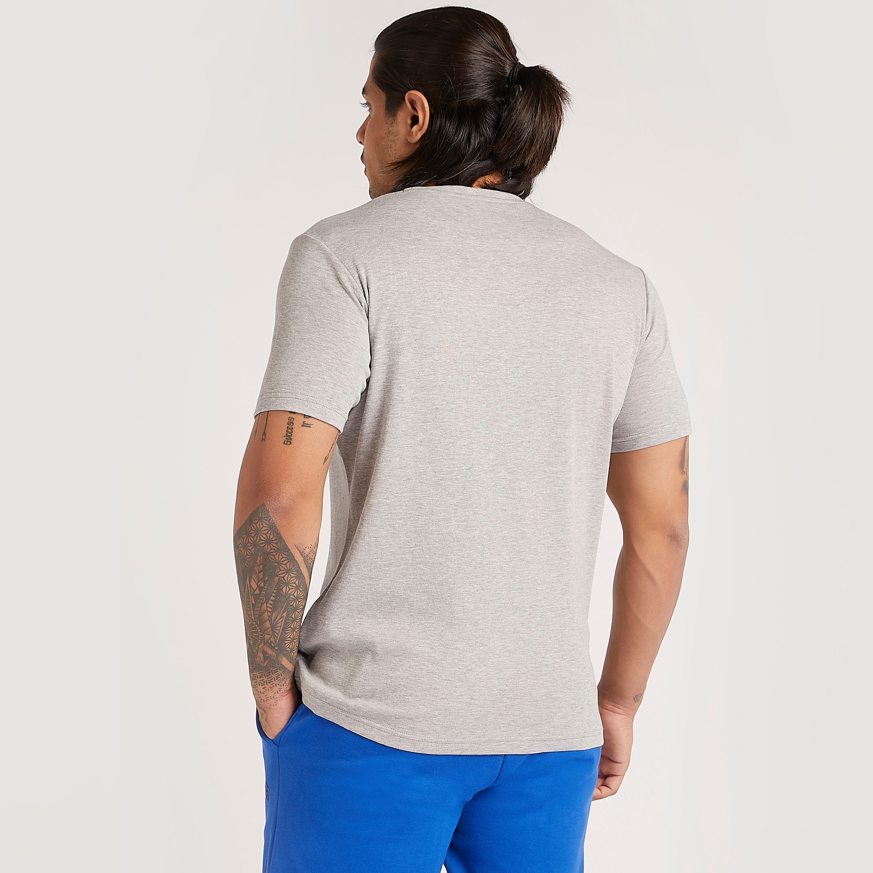 Kappa Printed Crew Neck T-shirt with Short Sleeves-men-clothing-sportswearandactivewear-tshirtsandpolos-image-4