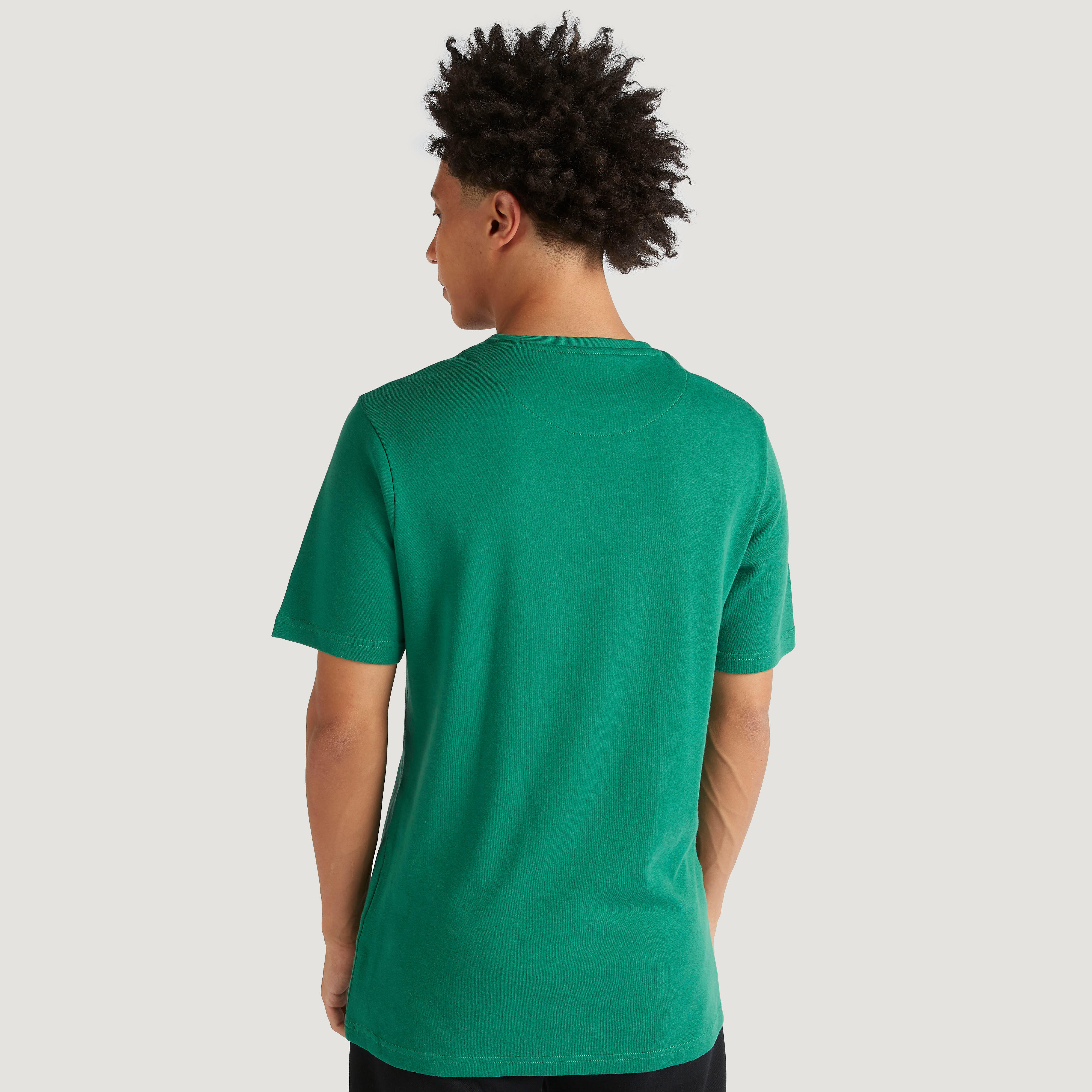 Kappa Graphic Print Crew Neck T-shirt with Short Sleeves-men-clothing-sportswearandactivewear-tshirtsandpolos-image-4
