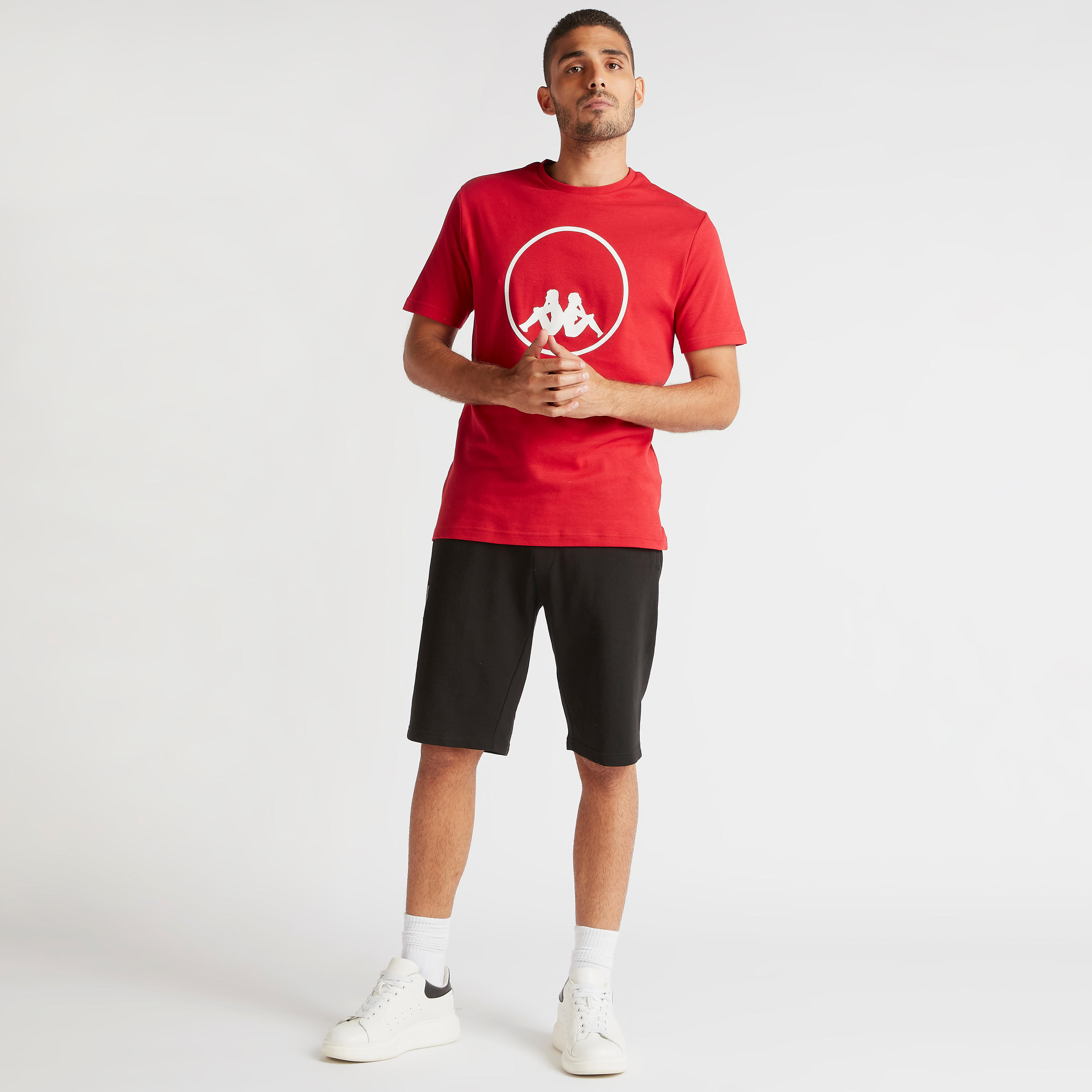 Kappa Printed T-shirt with Crew Neck and Short Sleeves-men-clothing-sportswearandactivewear-tshirtsandpolos-image-2