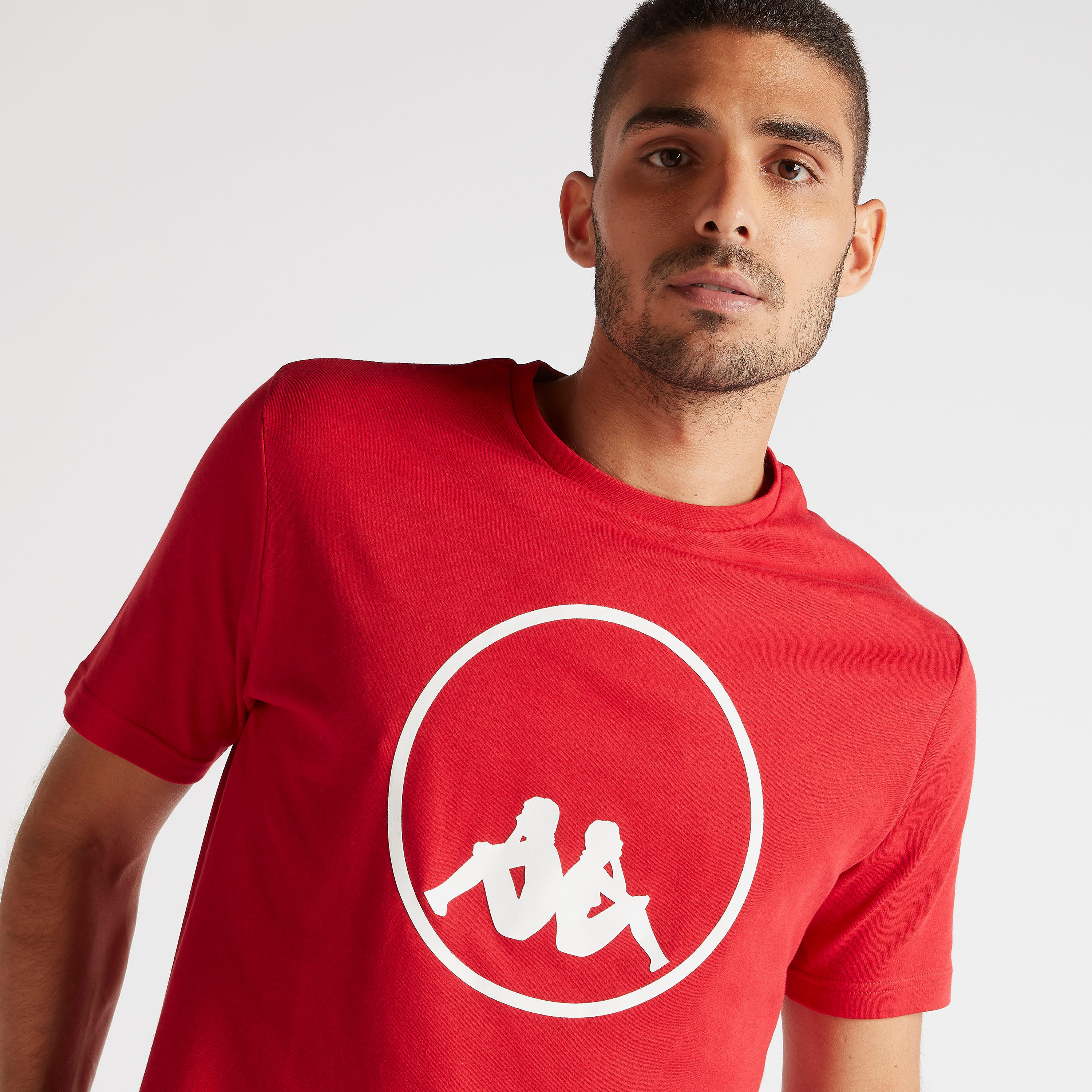 Kappa Printed T-shirt with Crew Neck and Short Sleeves-men-clothing-sportswearandactivewear-tshirtsandpolos-image-3