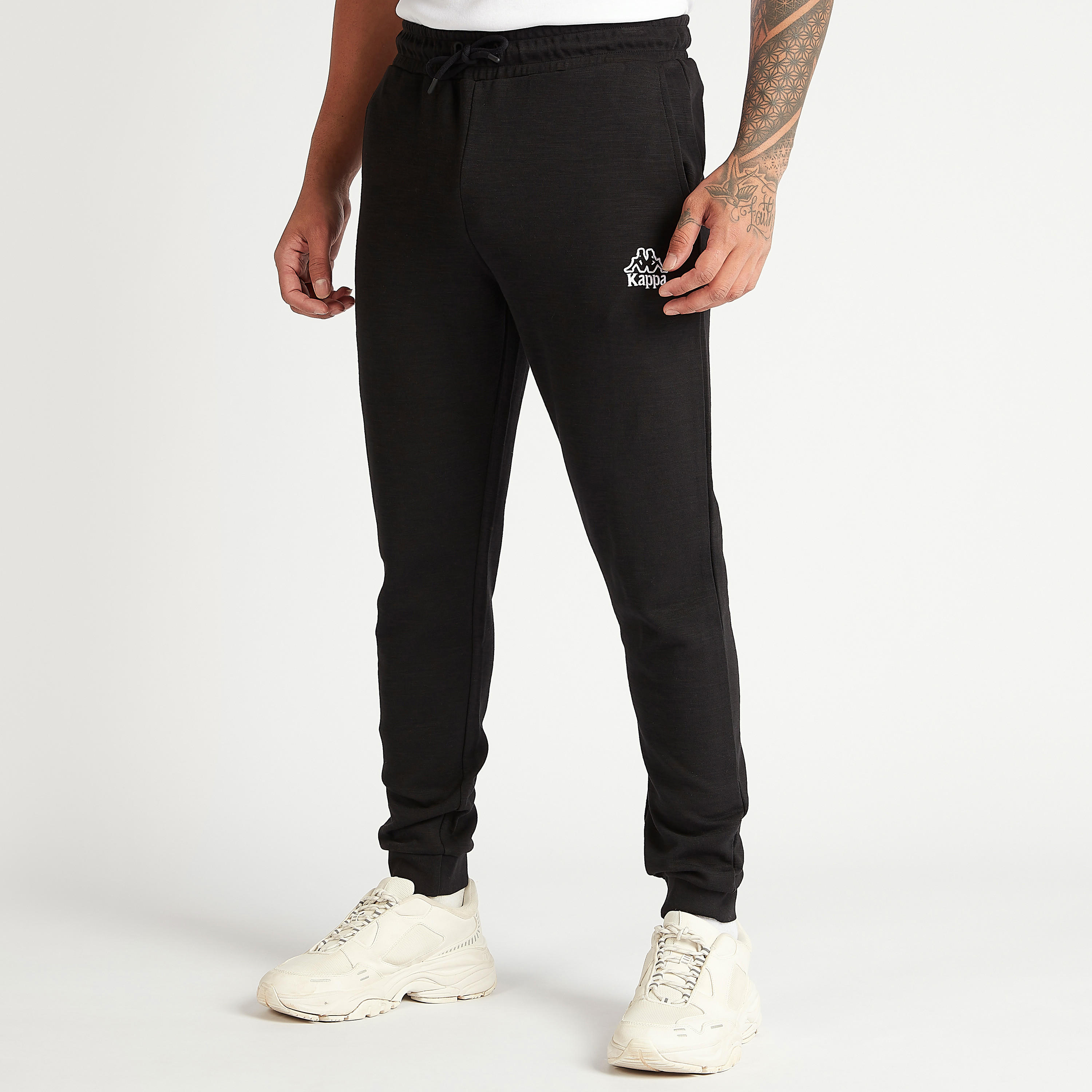 Kappa Logo Detailed Joggers with Drawstring Closure and Pockets-men-clothing-sportswearandactivewear-tracksuits-image-1
