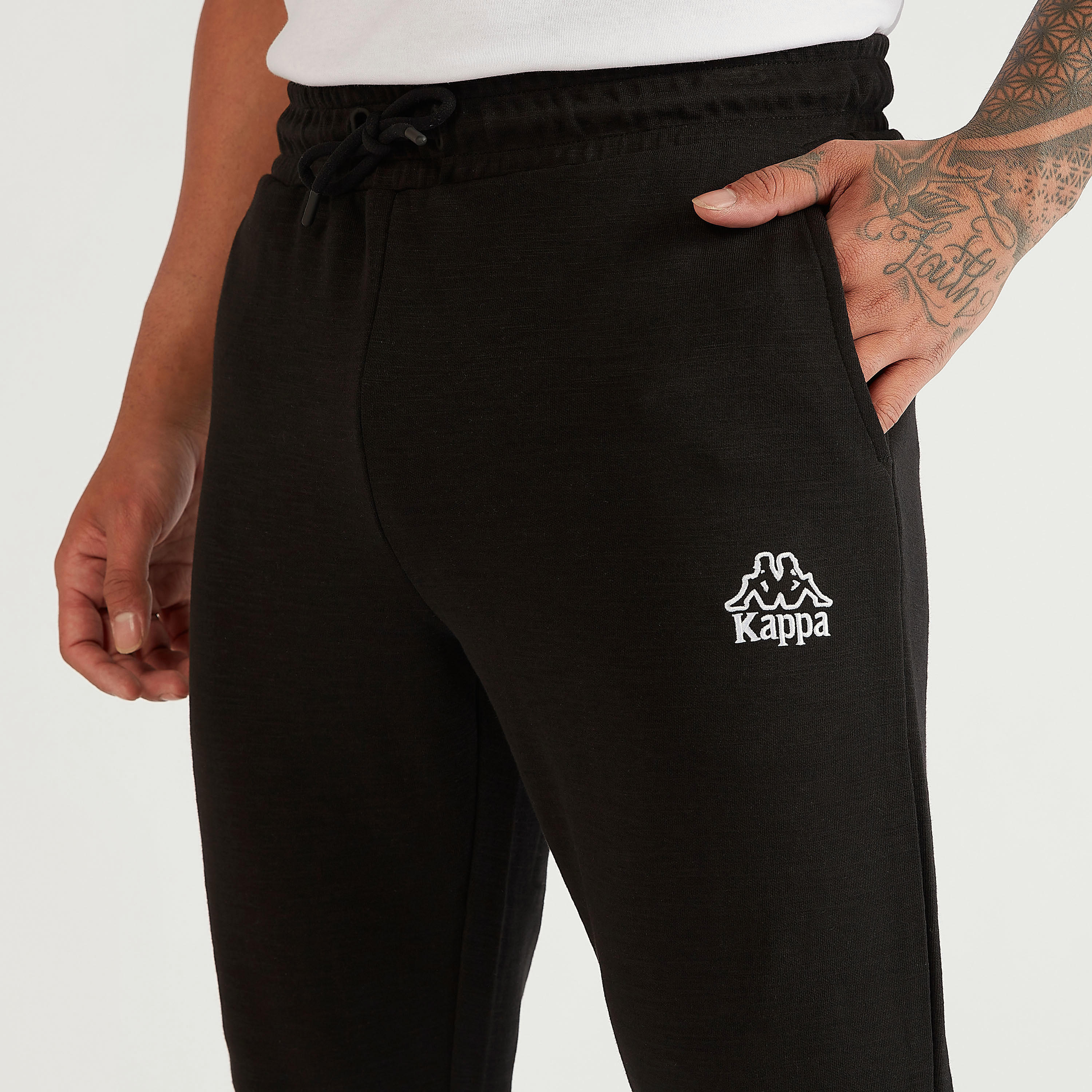 Kappa Logo Detailed Joggers with Drawstring Closure and Pockets-men-clothing-sportswearandactivewear-tracksuits-image-3