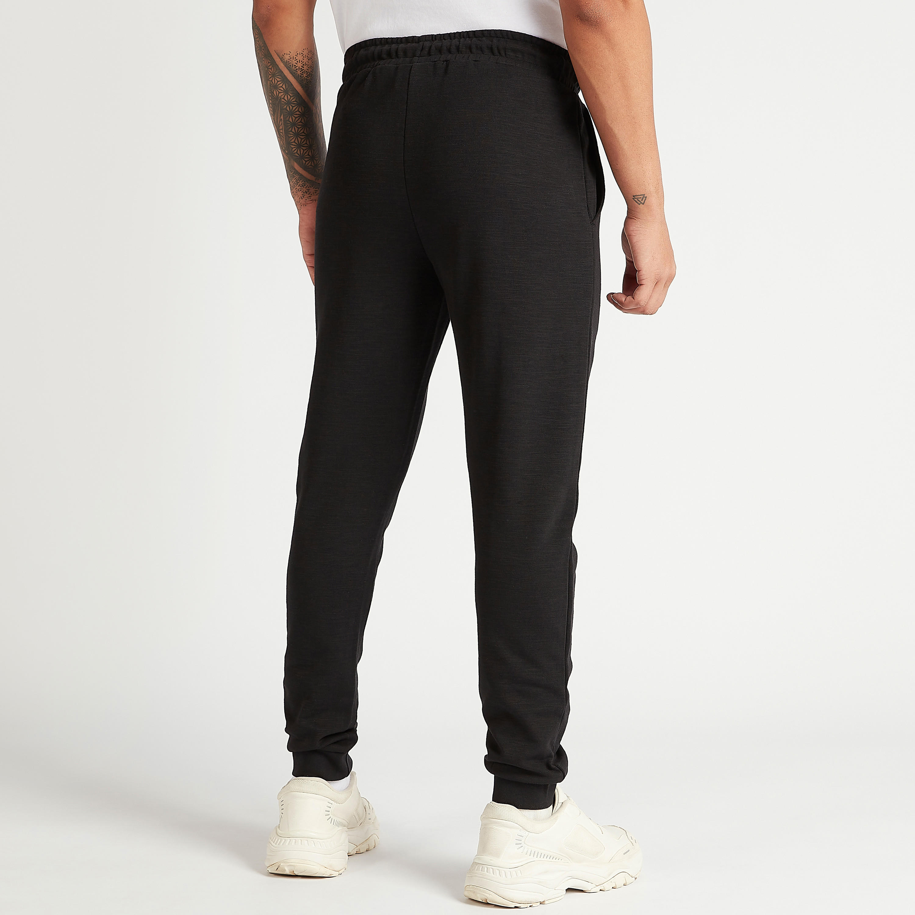 Kappa Logo Detailed Joggers with Drawstring Closure and Pockets-men-clothing-sportswearandactivewear-tracksuits-image-4