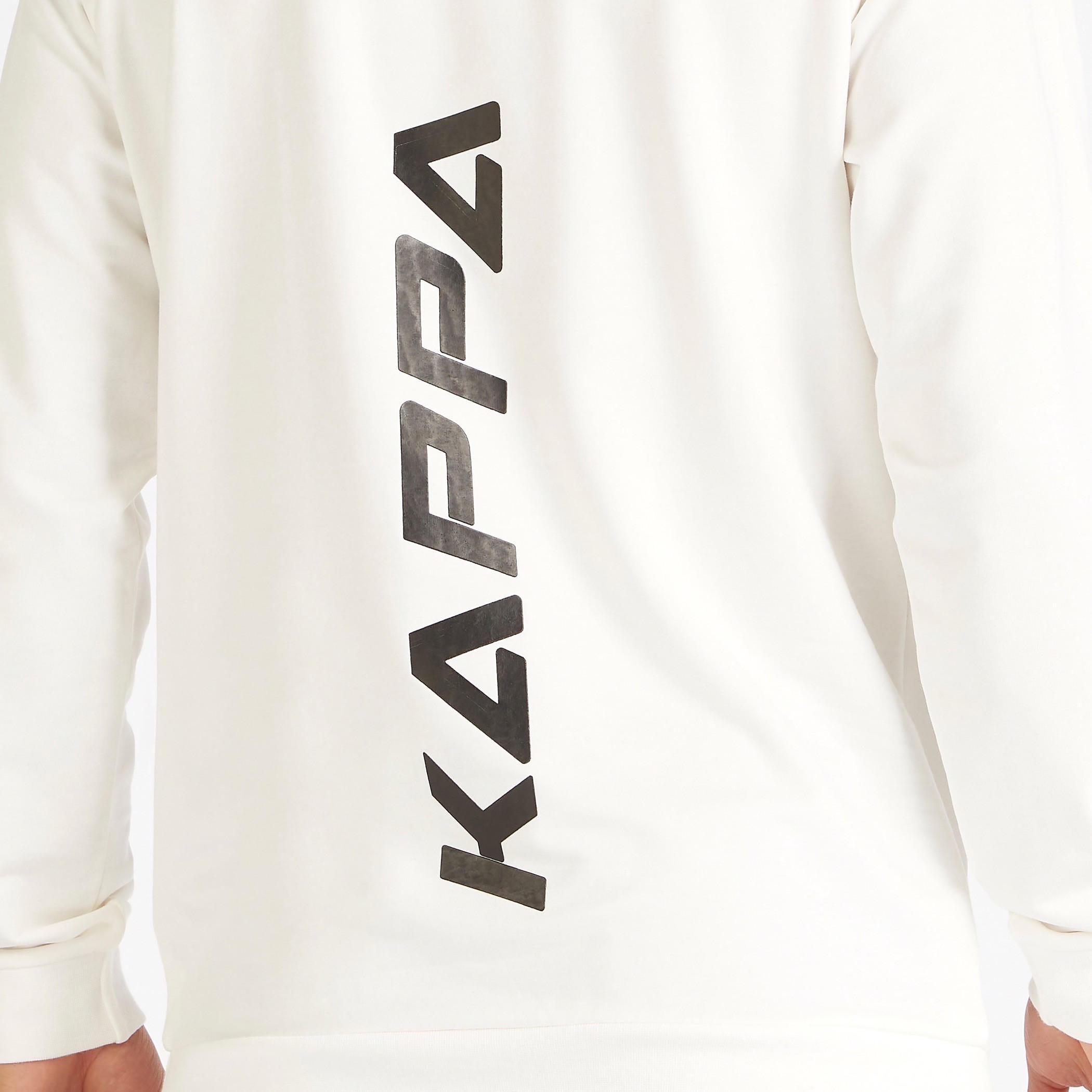 Kappa Printed Sweatshirt with Hood and Kangaroo Pocket-men-winterwear-hoodiesandsweatshirts-image-6