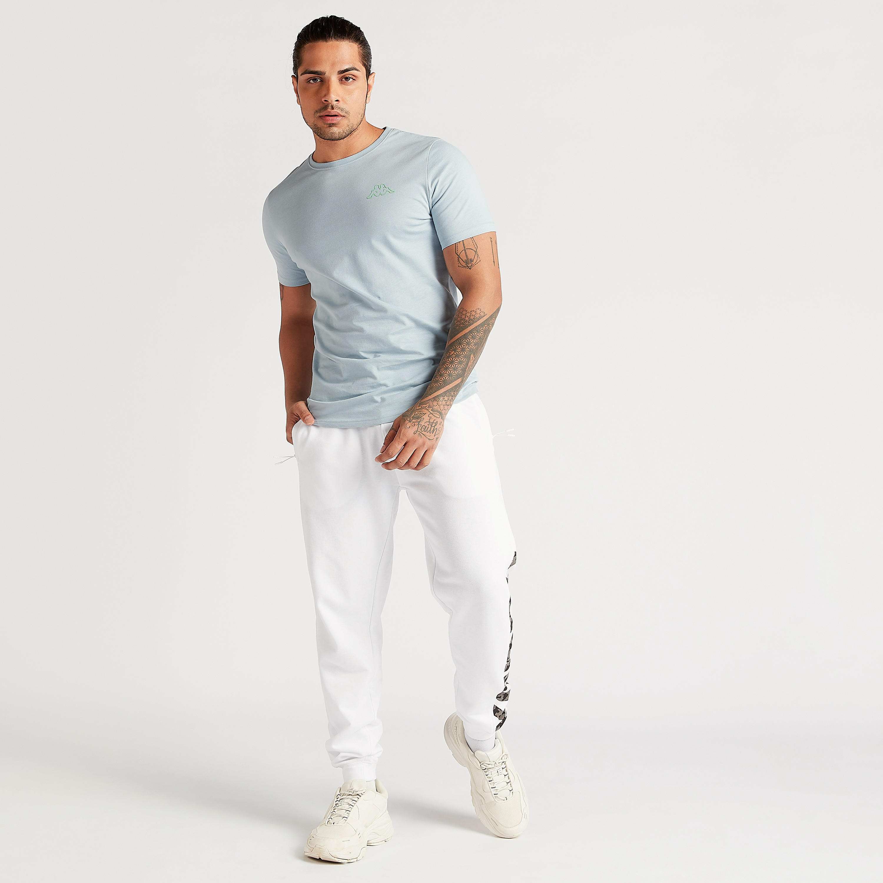 Kappa Printed Joggers with Drawstring and Pockets-men-clothing-sportswearandactivewear-tracksuits-image-2