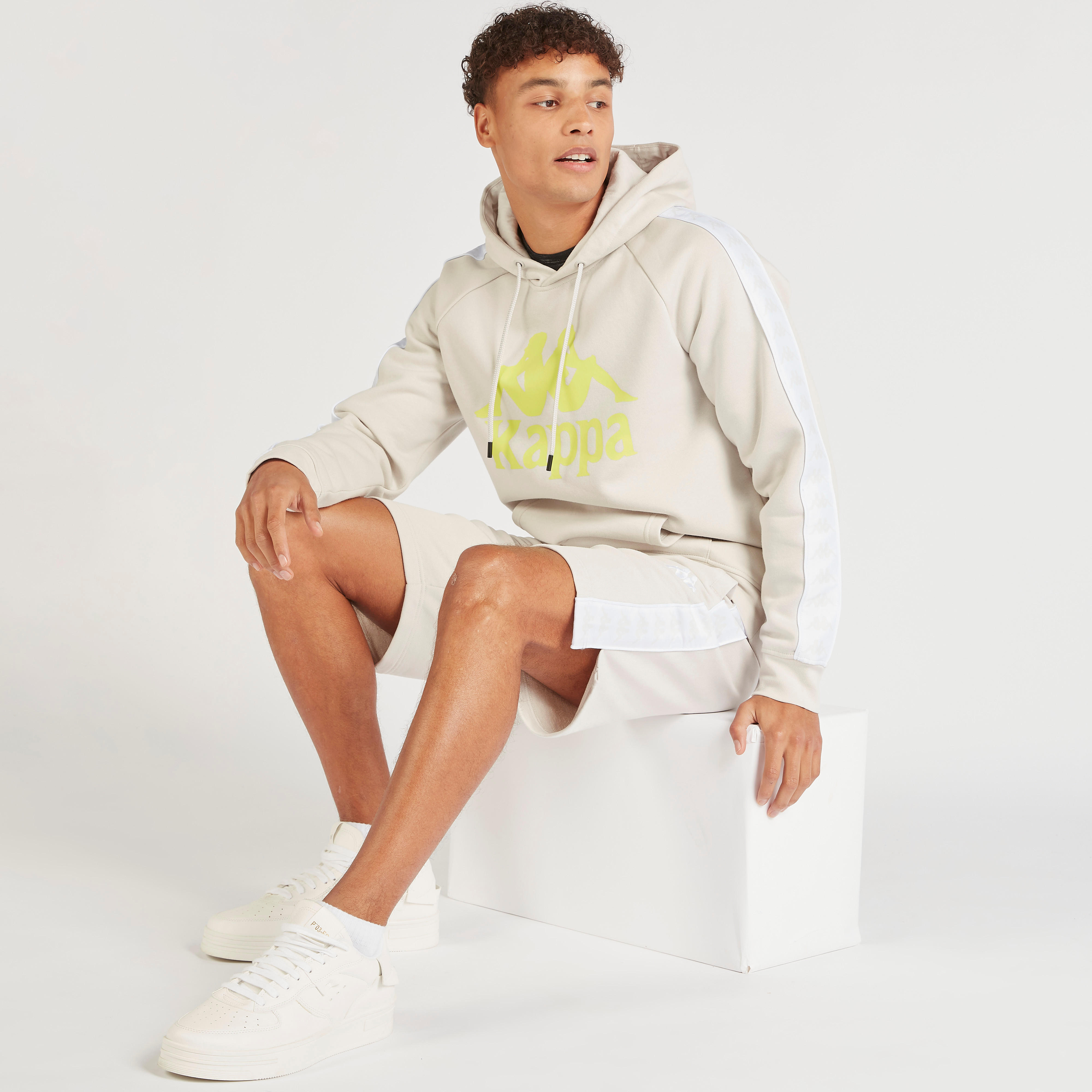Kappa Logo Print Shorts with Drawstring Closure-men-clothing-sportswearandactivewear-bottoms-image-5
