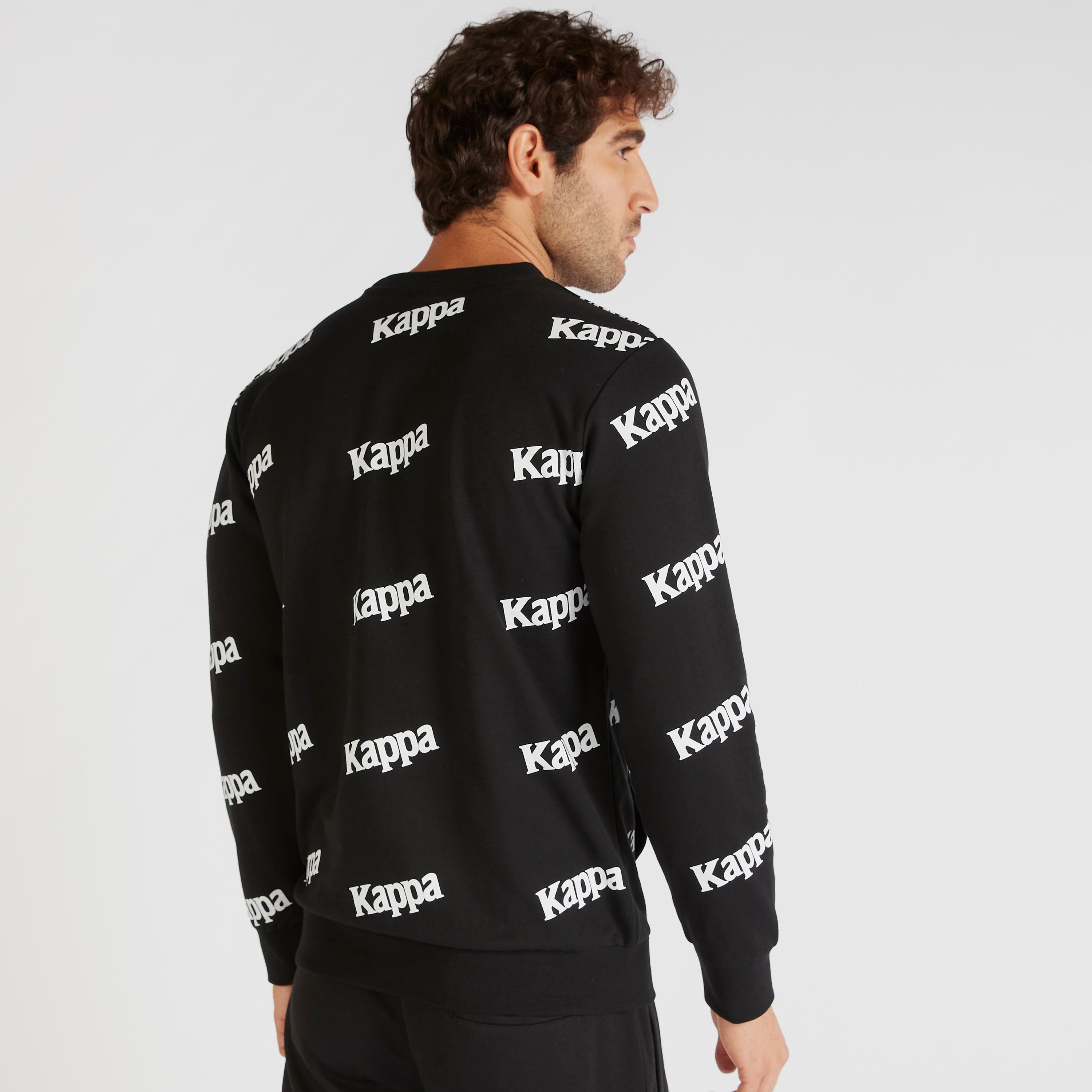 Kappa Printed Crew Neck Sweatshirt-men-winterwear-hoodiesandsweatshirts-image-4