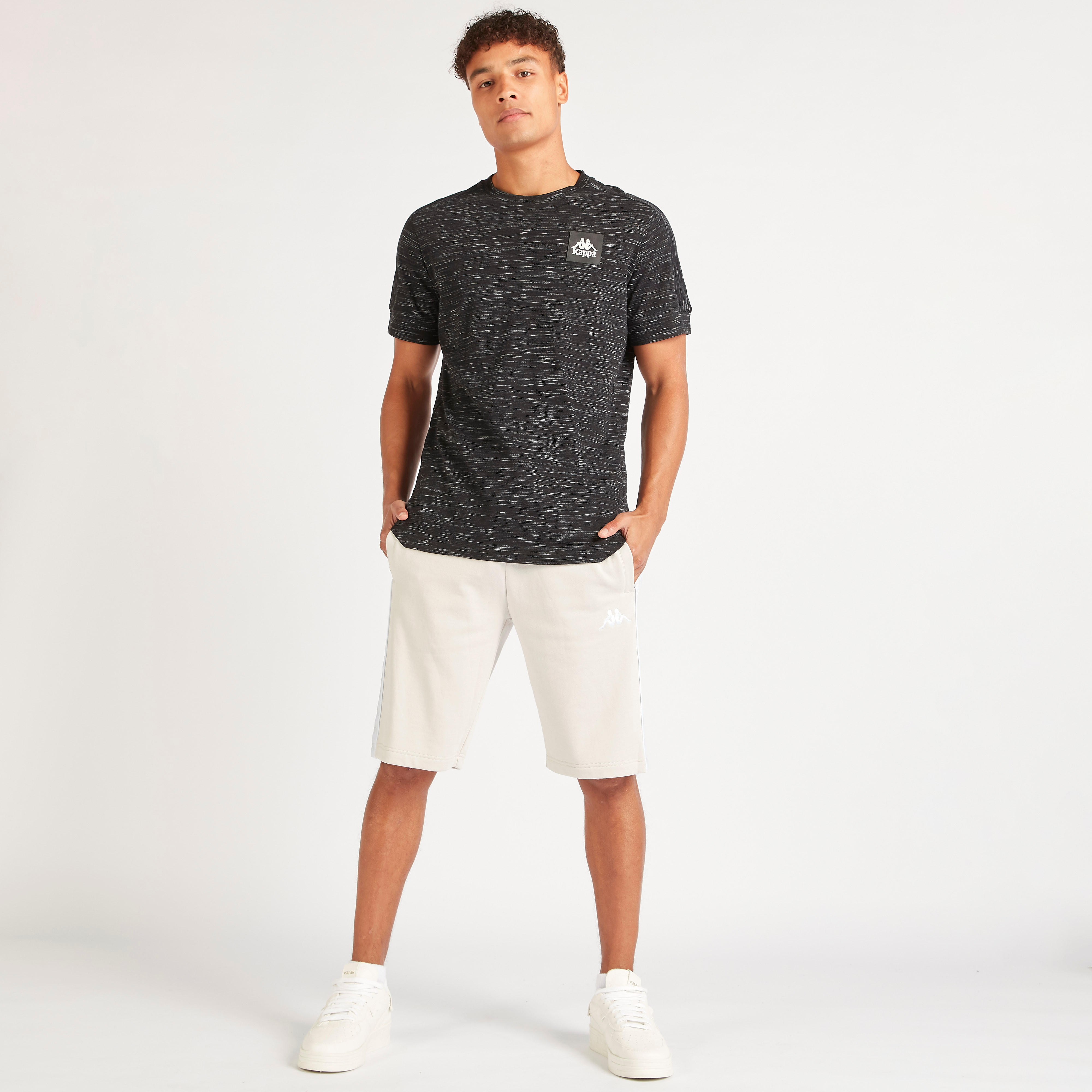 Kappa Crew Neck T-shirt with Short Sleeves-men-clothing-sportswearandactivewear-tshirtsandpolos-image-2