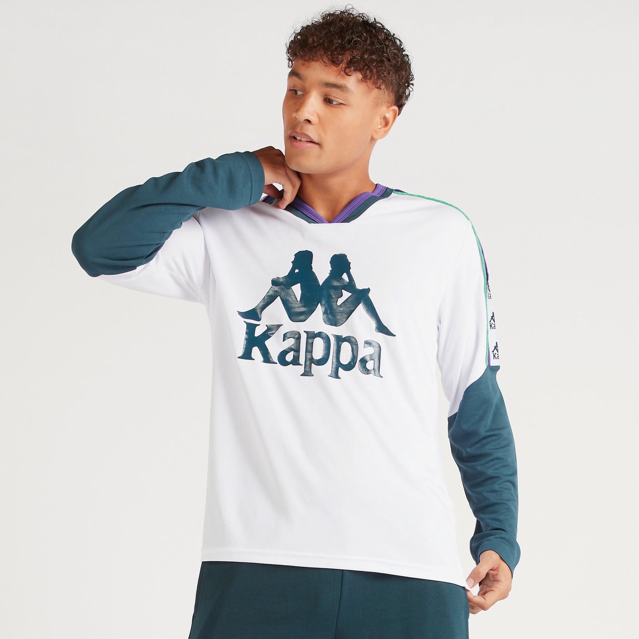 سويت شيرت بطبعات بأكمام طويلة من كابا-men-winterwear-hoodiesandsweatshirts-image-5