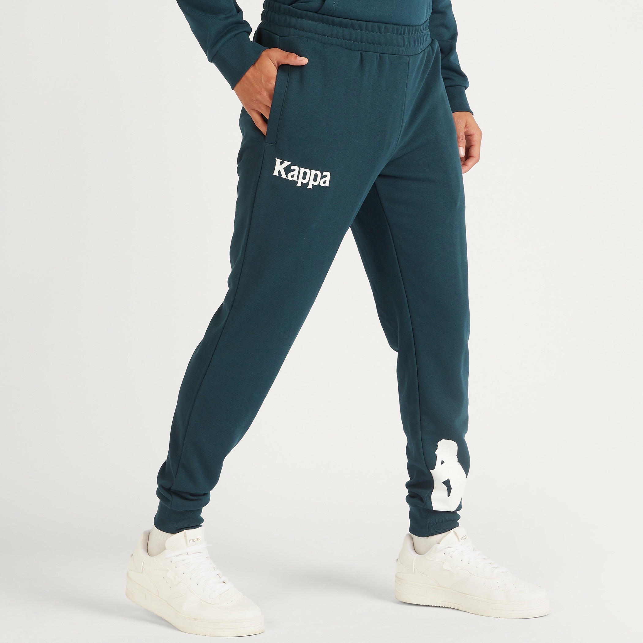 Kappa Printed Joggers with Elasticised Waistband-men-clothing-sportswearandactivewear-tracksuits-image-1