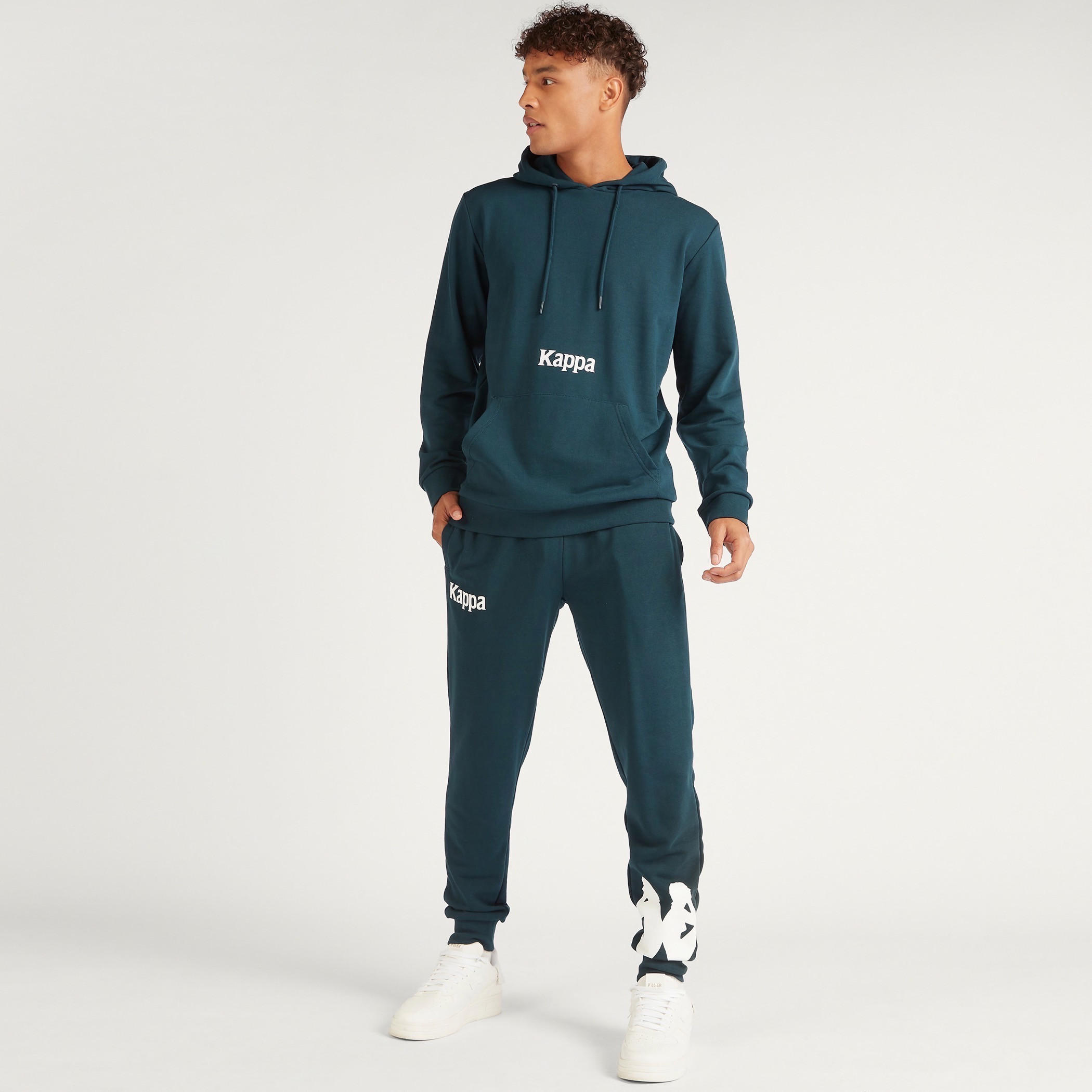 Kappa Printed Joggers with Elasticised Waistband-men-clothing-sportswearandactivewear-tracksuits-image-2