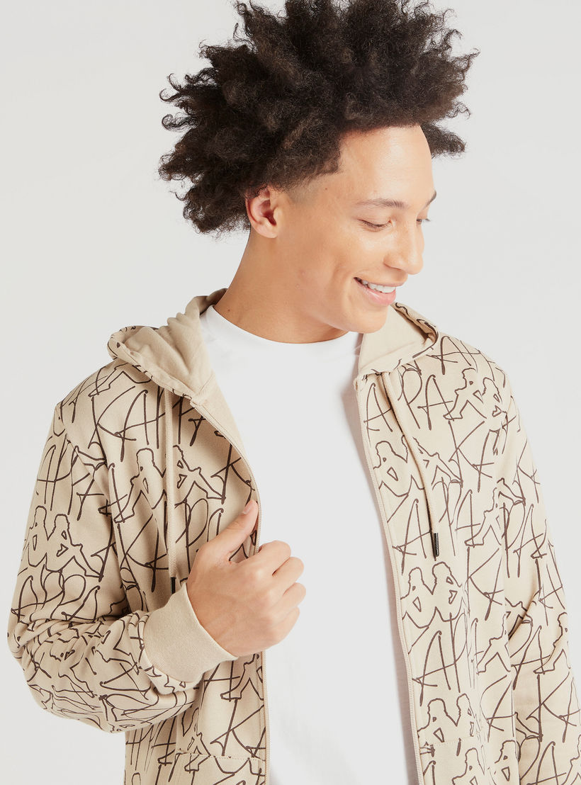 سويت شيرت بقبعّة وطبعات وسحّاب إغلاق وجيوب من كابا-men-winterwear-hoodiesandsweatshirts-image-3