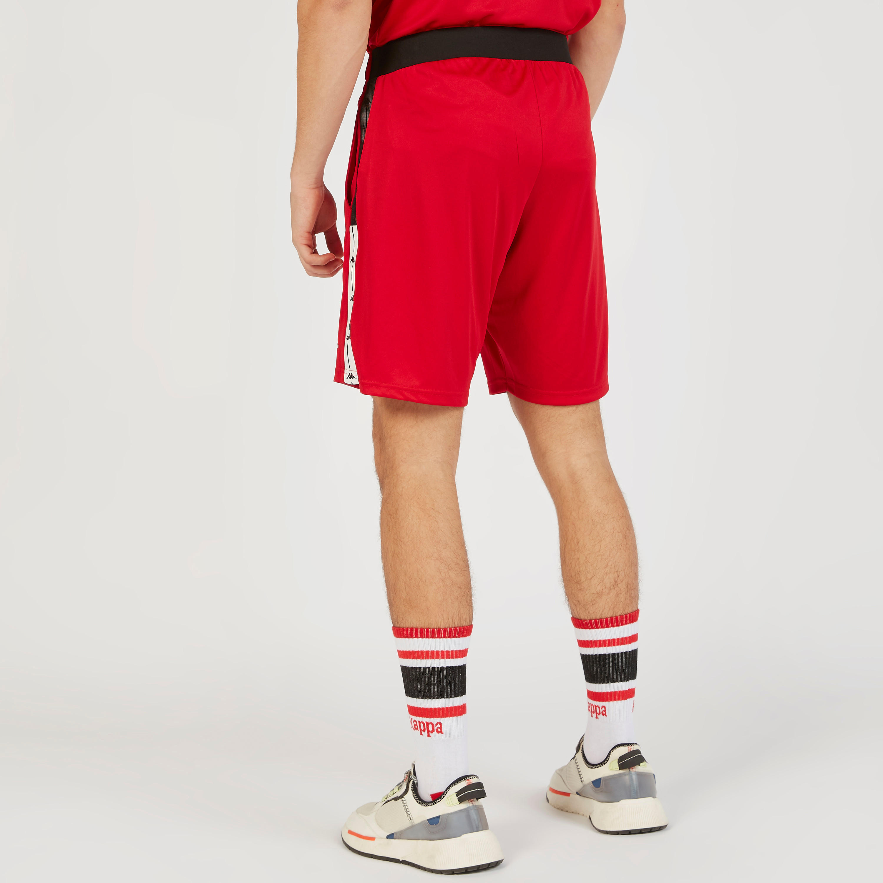 Kappa Printed Shorts with Elasticated Waistband and Pockets-men-clothing-sportswearandactivewear-bottoms-image-4