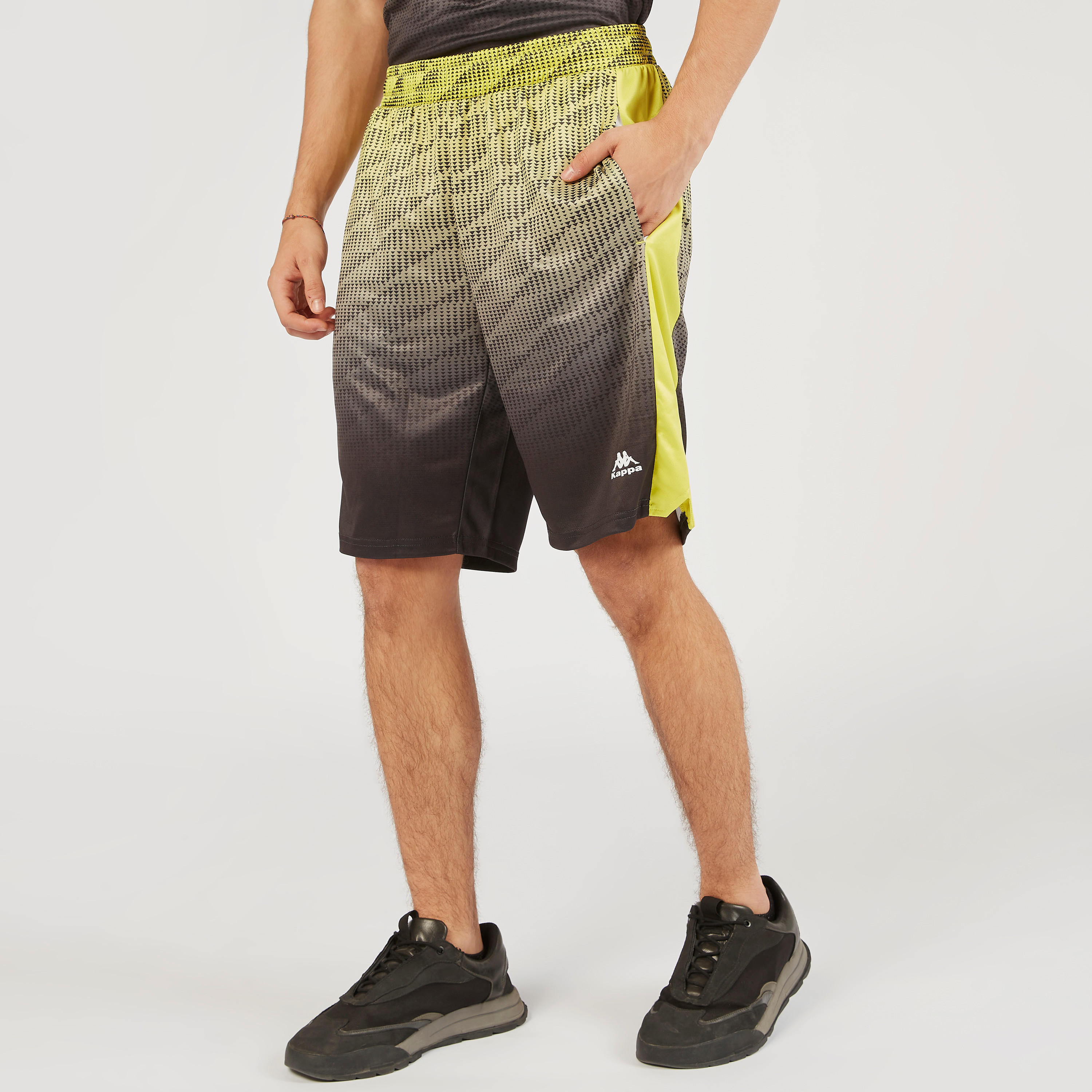 Kappa Printed Shorts with Elasticated Waistband and Pockets-men-clothing-sportswearandactivewear-bottoms-image-1