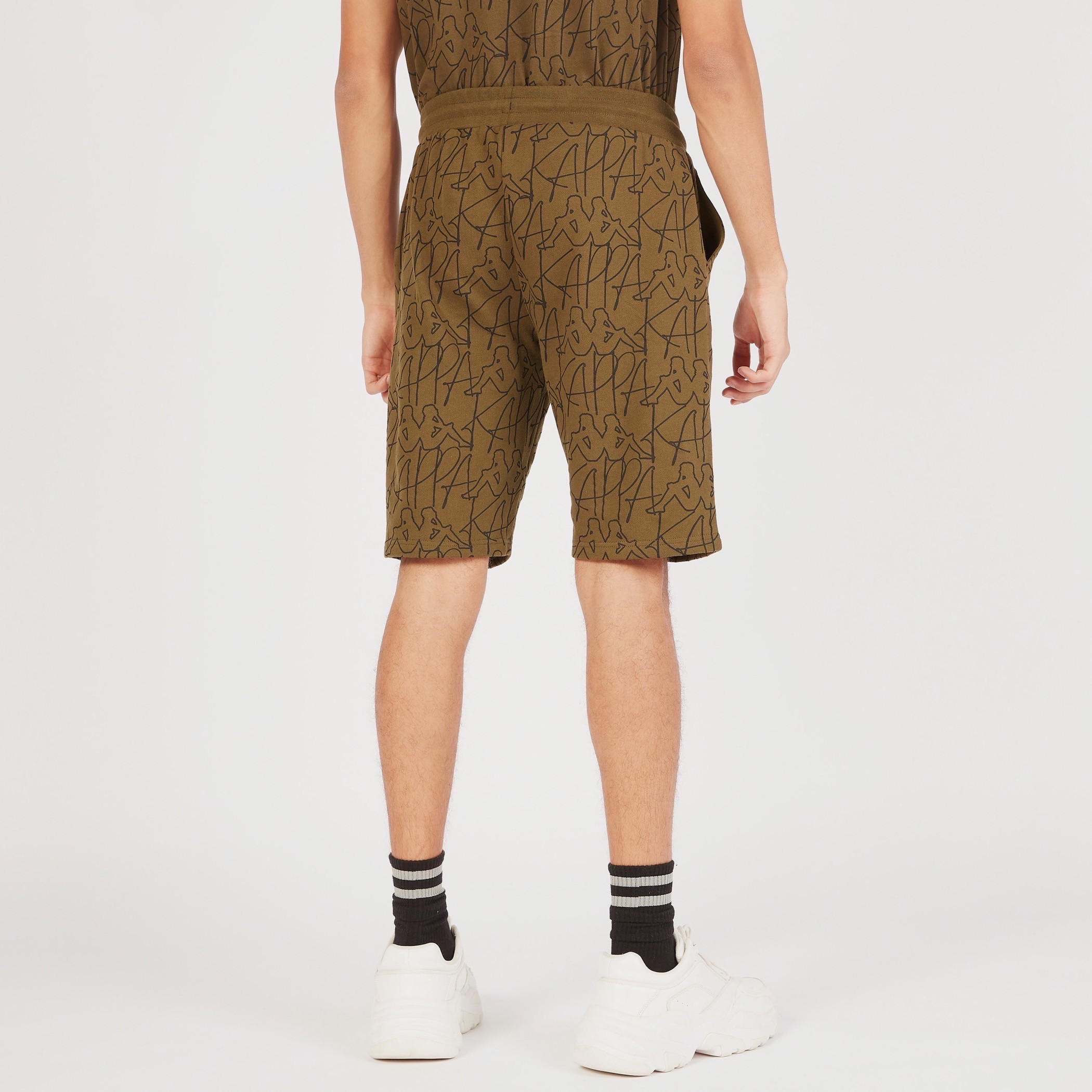 Kappa Printed Shorts with Drawstring Closure and Pockets-men-clothing-sportswearandactivewear-bottoms-image-4
