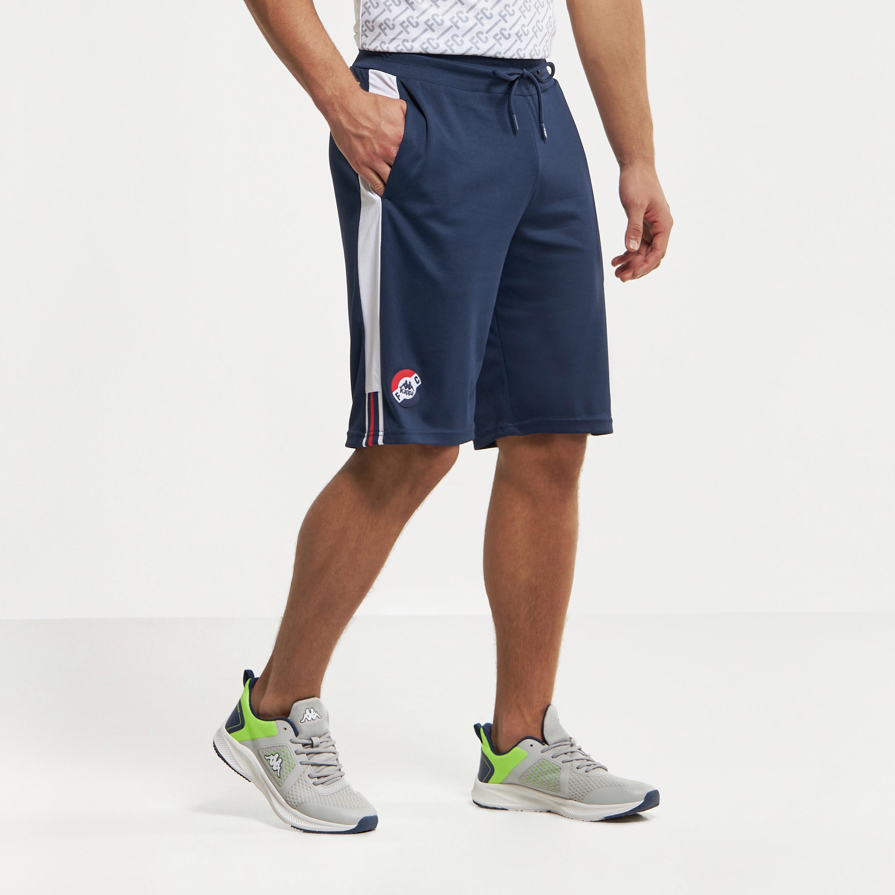 Kappa Football Shorts with Pockets-men-clothing-bottoms-shorts-image-1