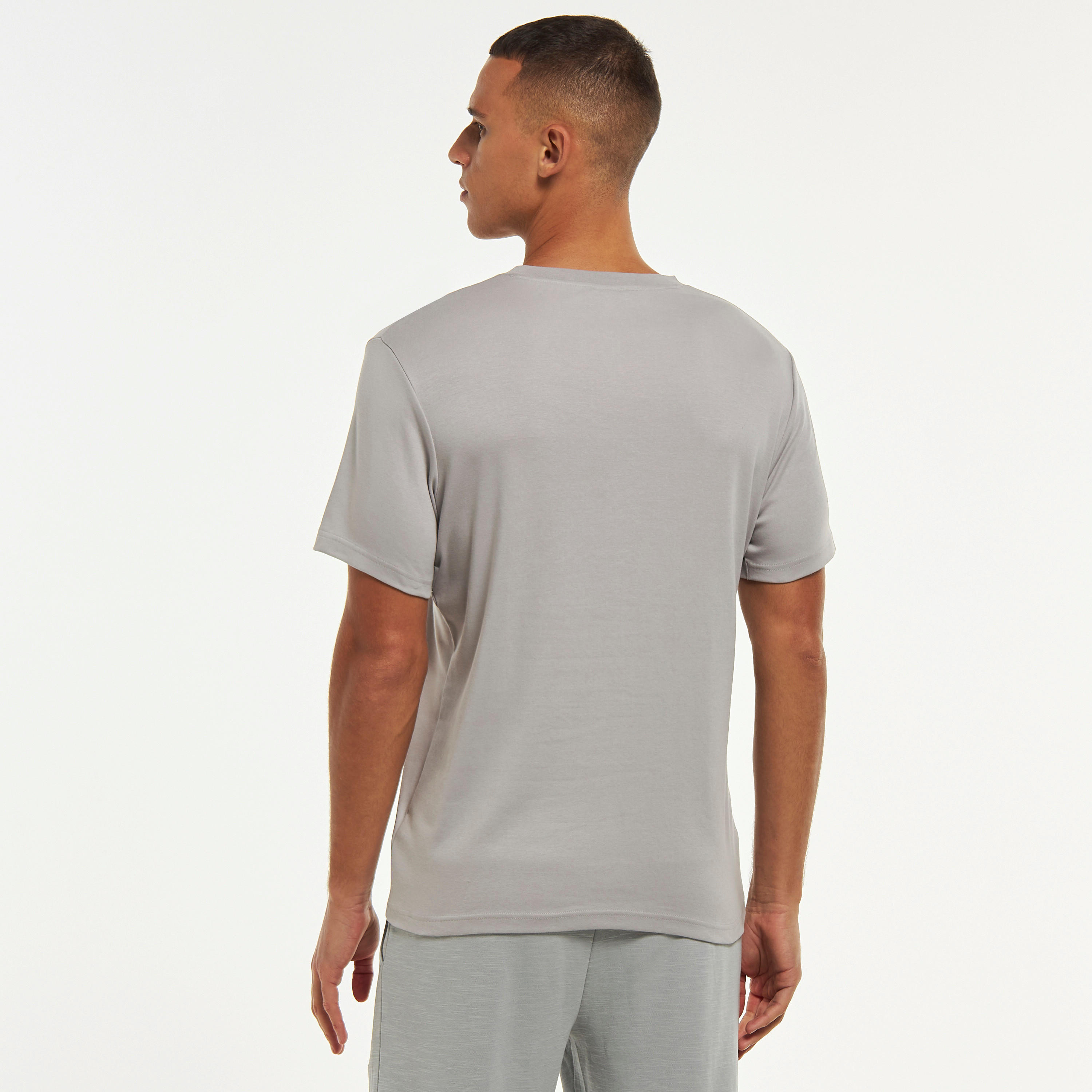 Kappa Logo Print T-shirt with Short Sleeves and Crew Neck-men-clothing-sportswearandactivewear-tshirtsandpolos-image-7