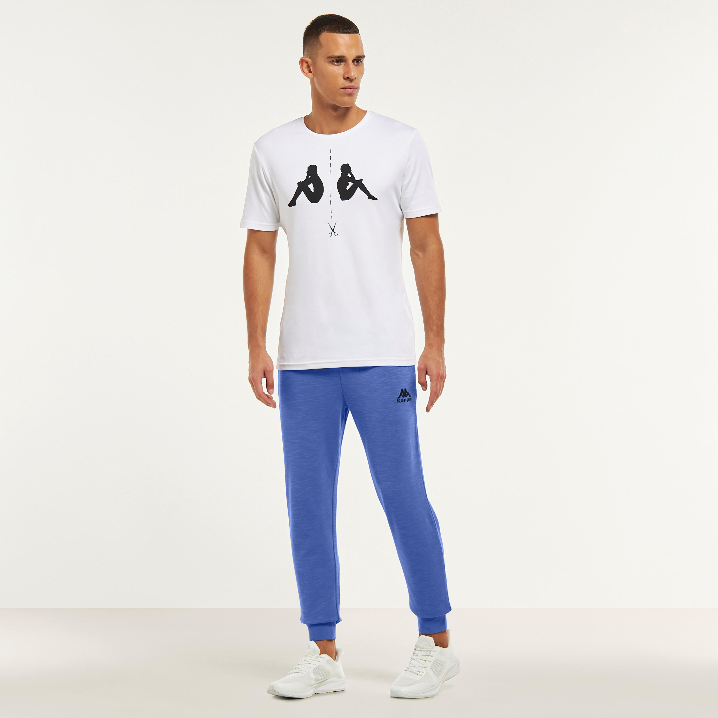 بنطلون رياضي برباط إغلاق وجيوب من كابا-men-clothing-sportswearandactivewear-bottoms-image-2