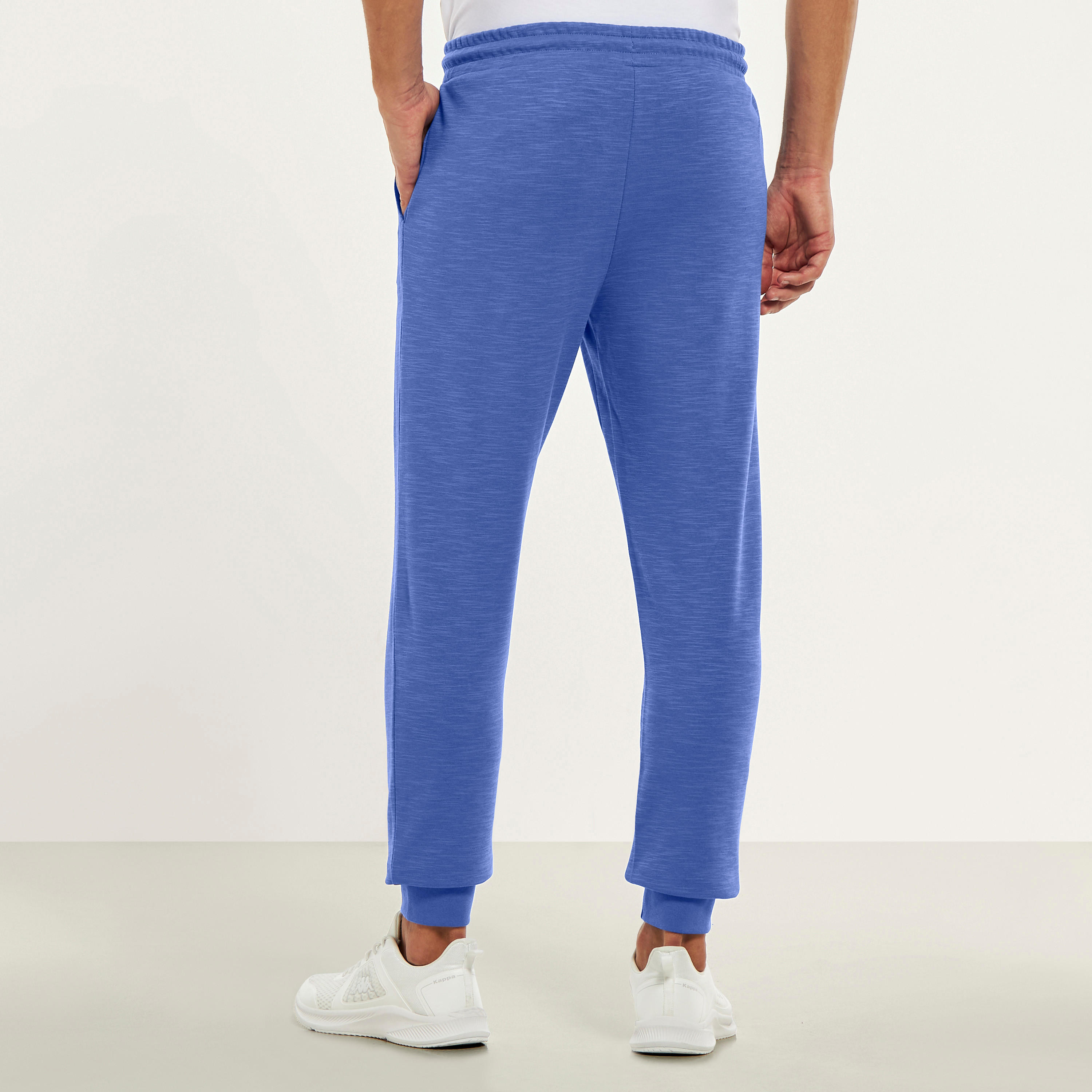 بنطلون رياضي برباط إغلاق وجيوب من كابا-men-clothing-sportswearandactivewear-bottoms-image-3