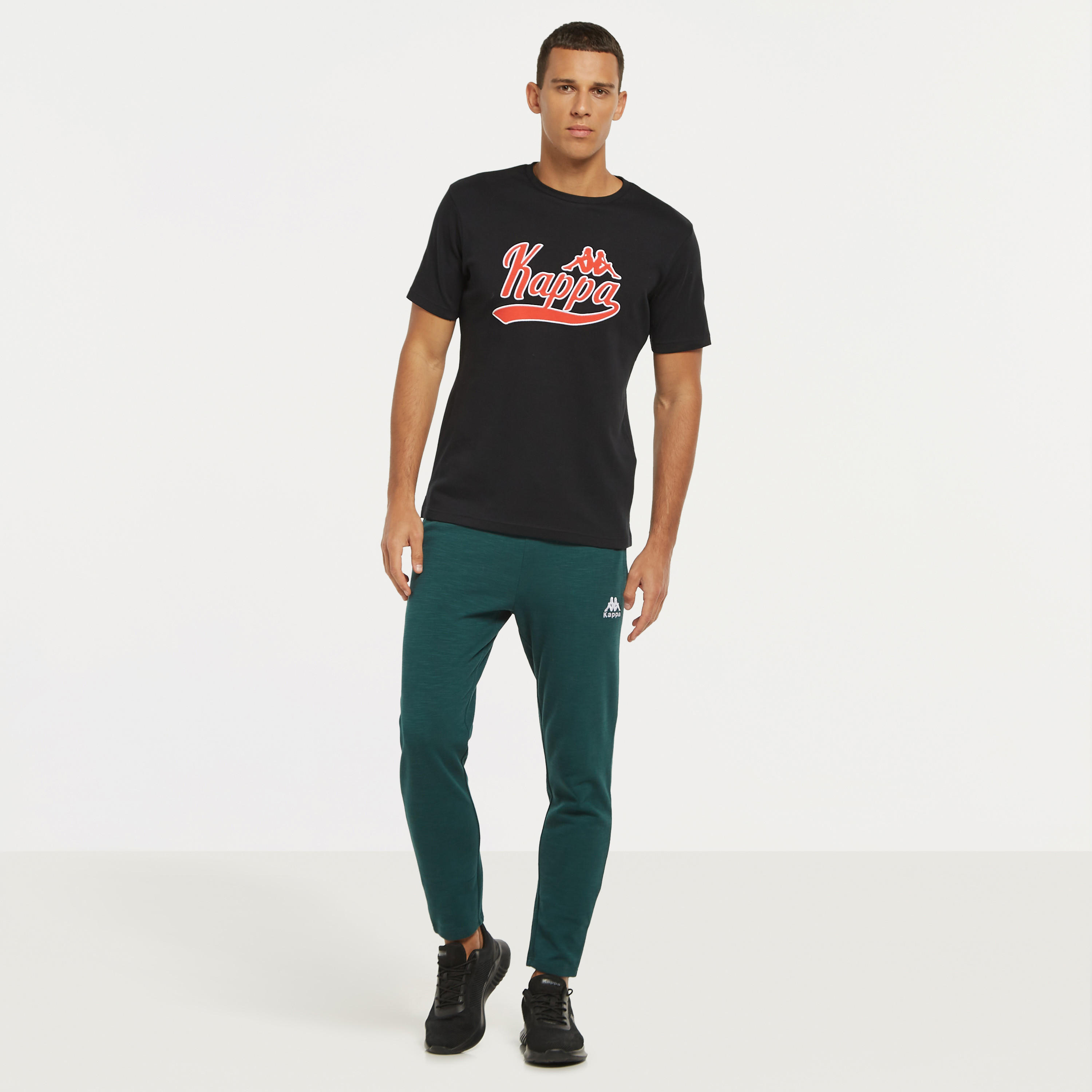 Kappa Logo Detail Joggers with Drawstring Closure and Pockets-men-clothing-sportswearandactivewear-bottoms-image-2