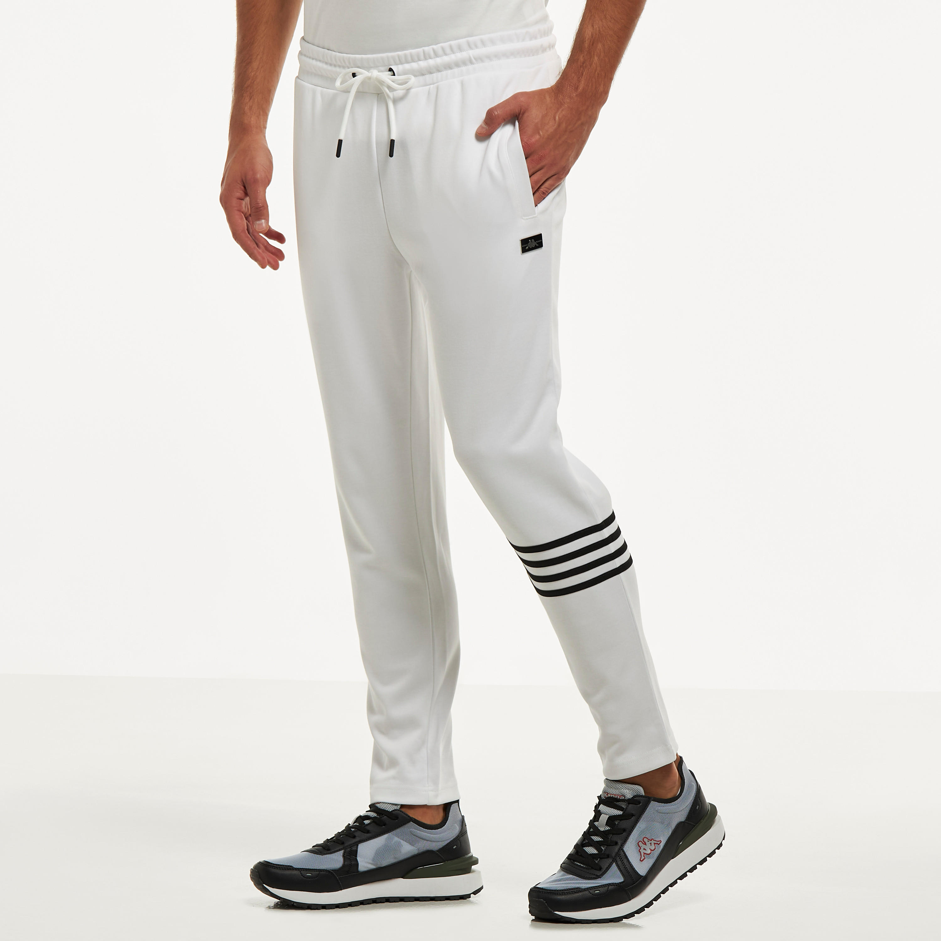 Kappa Joggers with Drawstring Closure and Pockets-men-clothing-sportswearandactivewear-bottoms-image-1