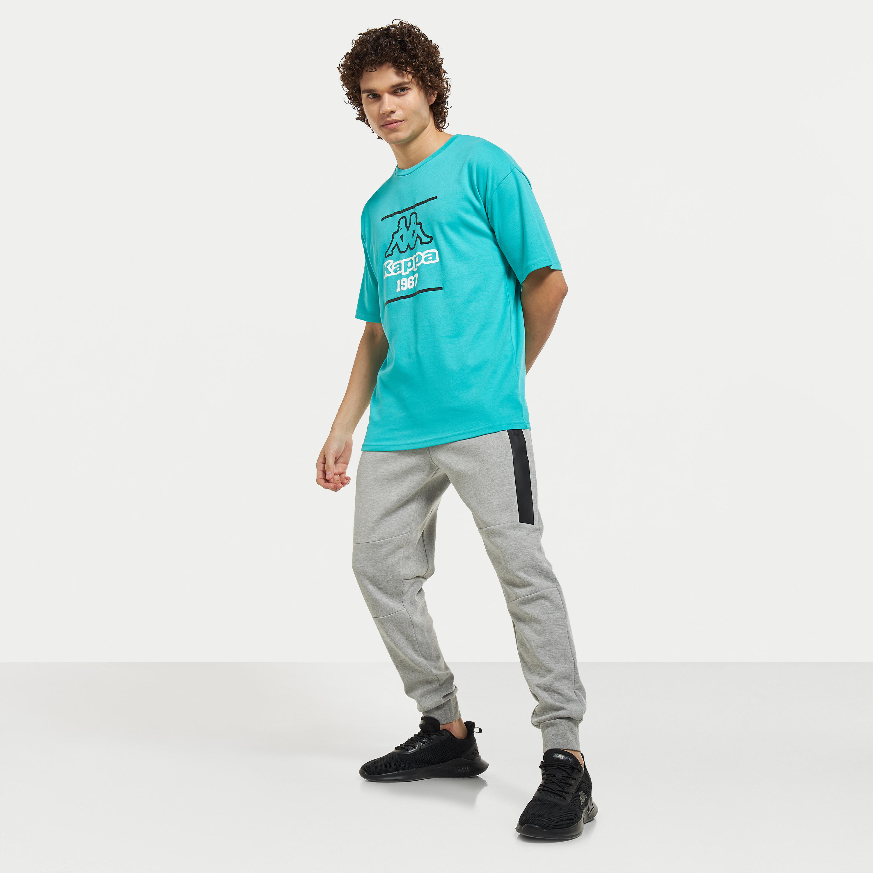 Kappa Printed T-shirt with Crew Neck and Short Sleeves-men-clothing-sportswearandactivewear-tshirtsandpolos-image-2