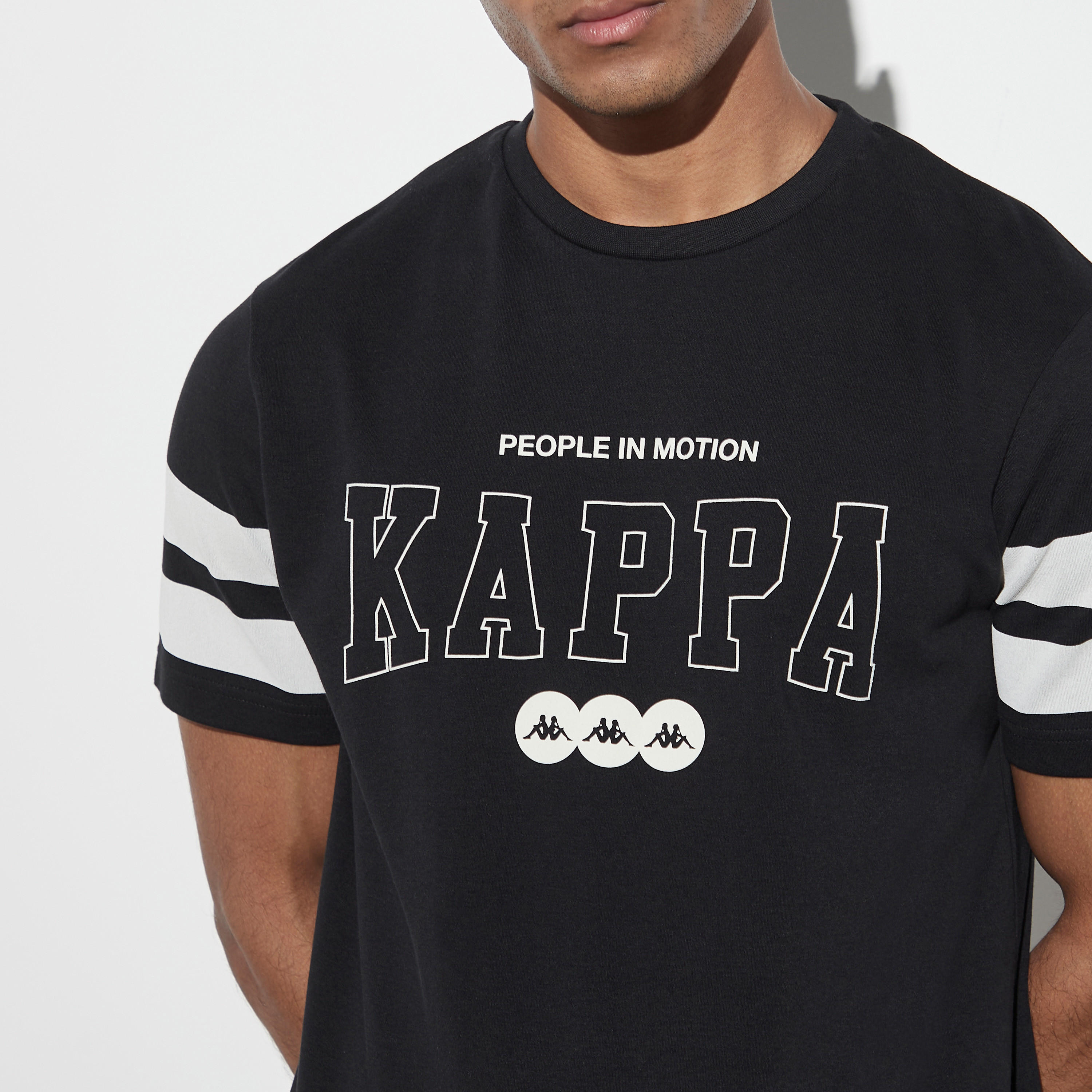 Kappa Graphic Print Crew Neck T-shirt with Short Sleeves-men-clothing-sportswearandactivewear-tshirtsandpolos-image-4