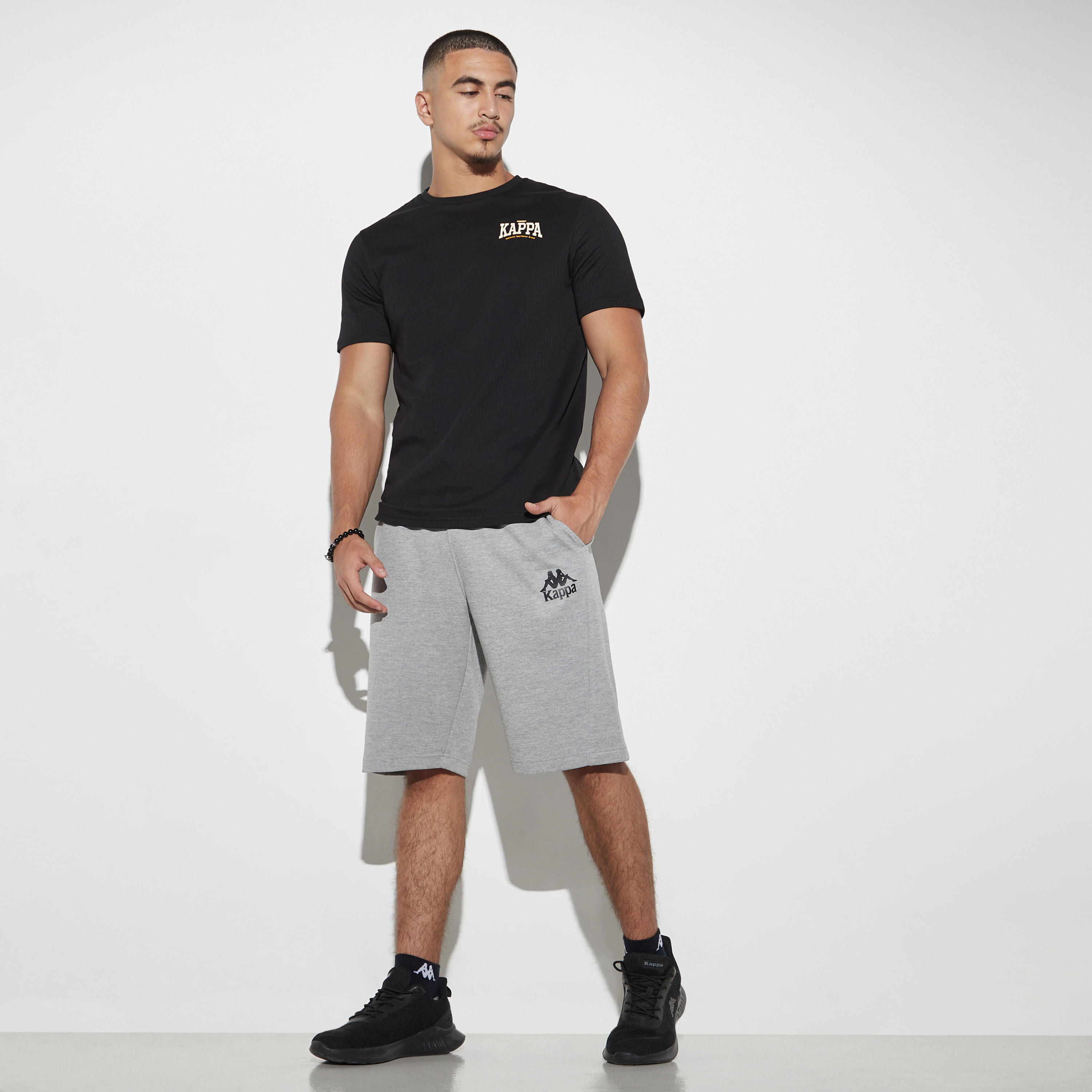 Kappa Logo Print Crew Neck T-shirt-men-clothing-sportswearandactivewear-tshirtsandpolos-image-2