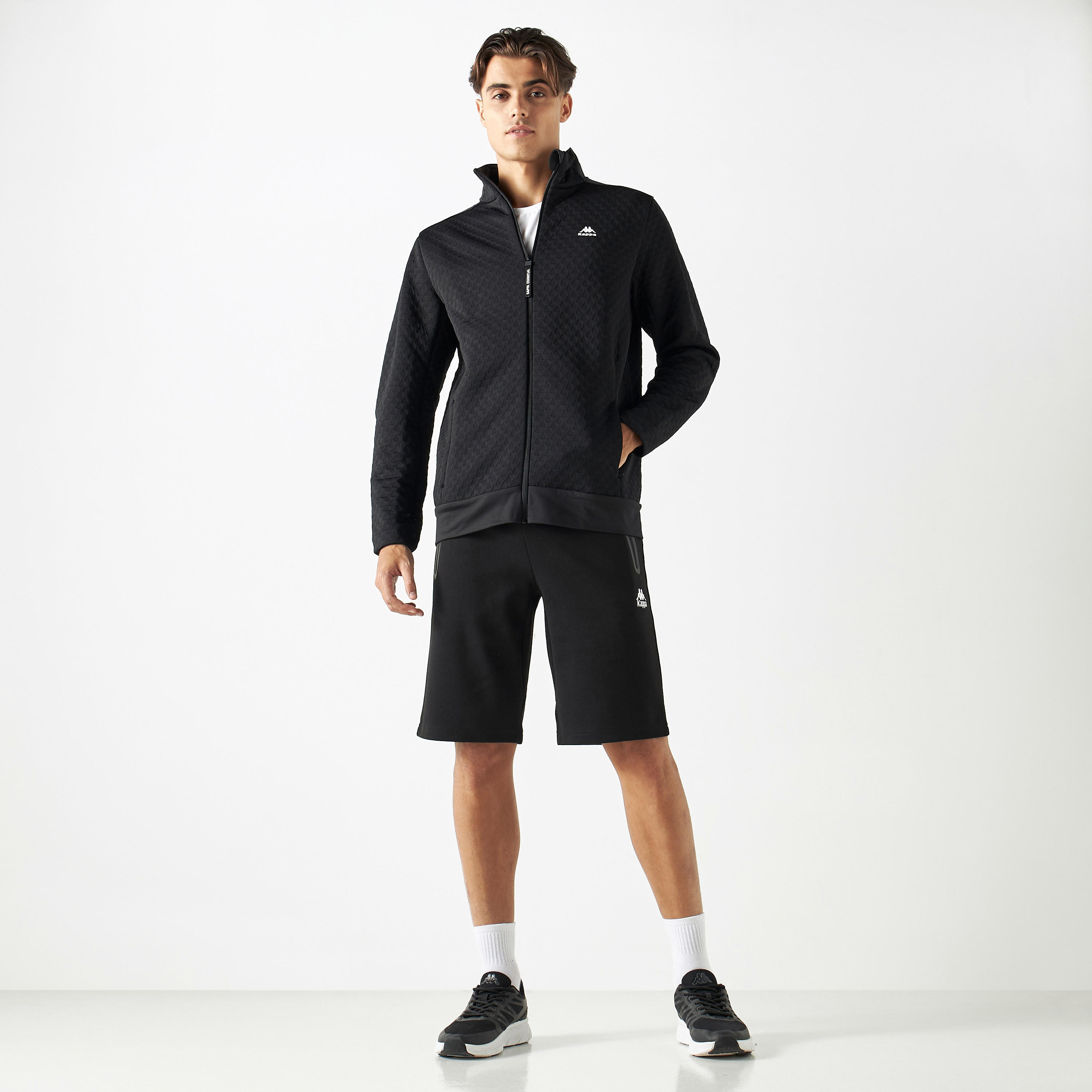 جاكيت مبطن بسحّاب وياقة عالية وأكمام طويلة من كابا-men-clothing-jacketsandblazers-jackets-image-2