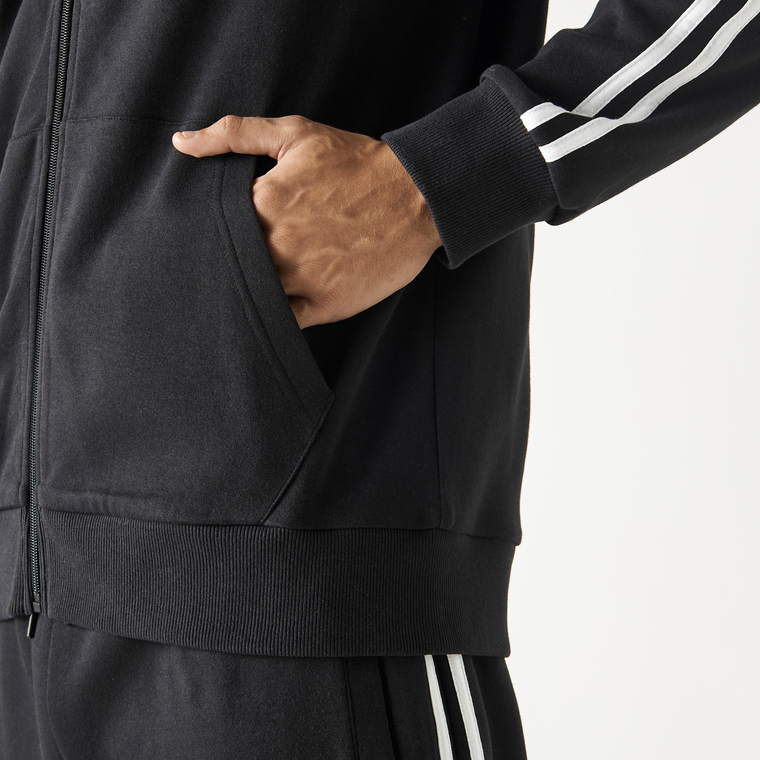 هودي بسحّاب وطبعات وأكمام طويلة وجيوب من كابا-men-winterwear-hoodiesandsweatshirts-image-6
