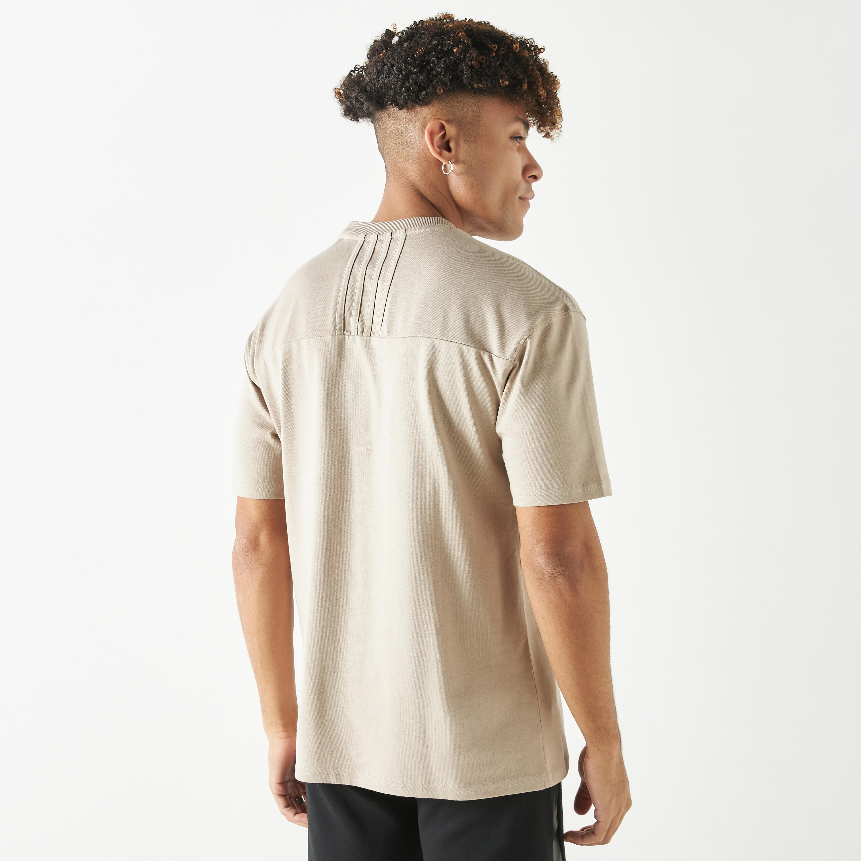 Kappa Oversized T-shirt with Crew Neck and Short Sleeves-men-clothing-sportswearandactivewear-tshirtsandpolos-image-3