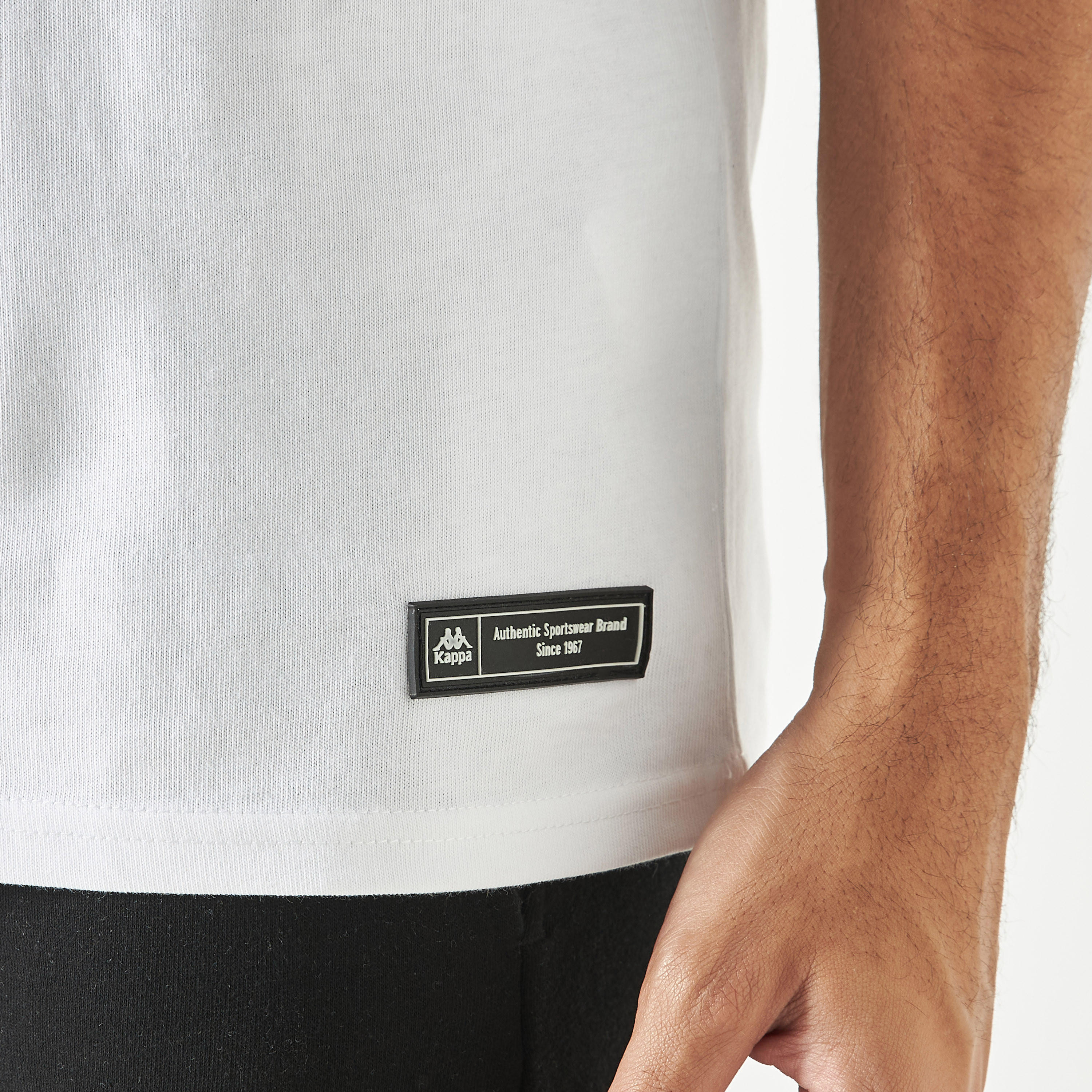 Kappa Oversized T-shirt with Crew Neck and Short Sleeves-men-clothing-sportswearandactivewear-tshirtsandpolos-image-8
