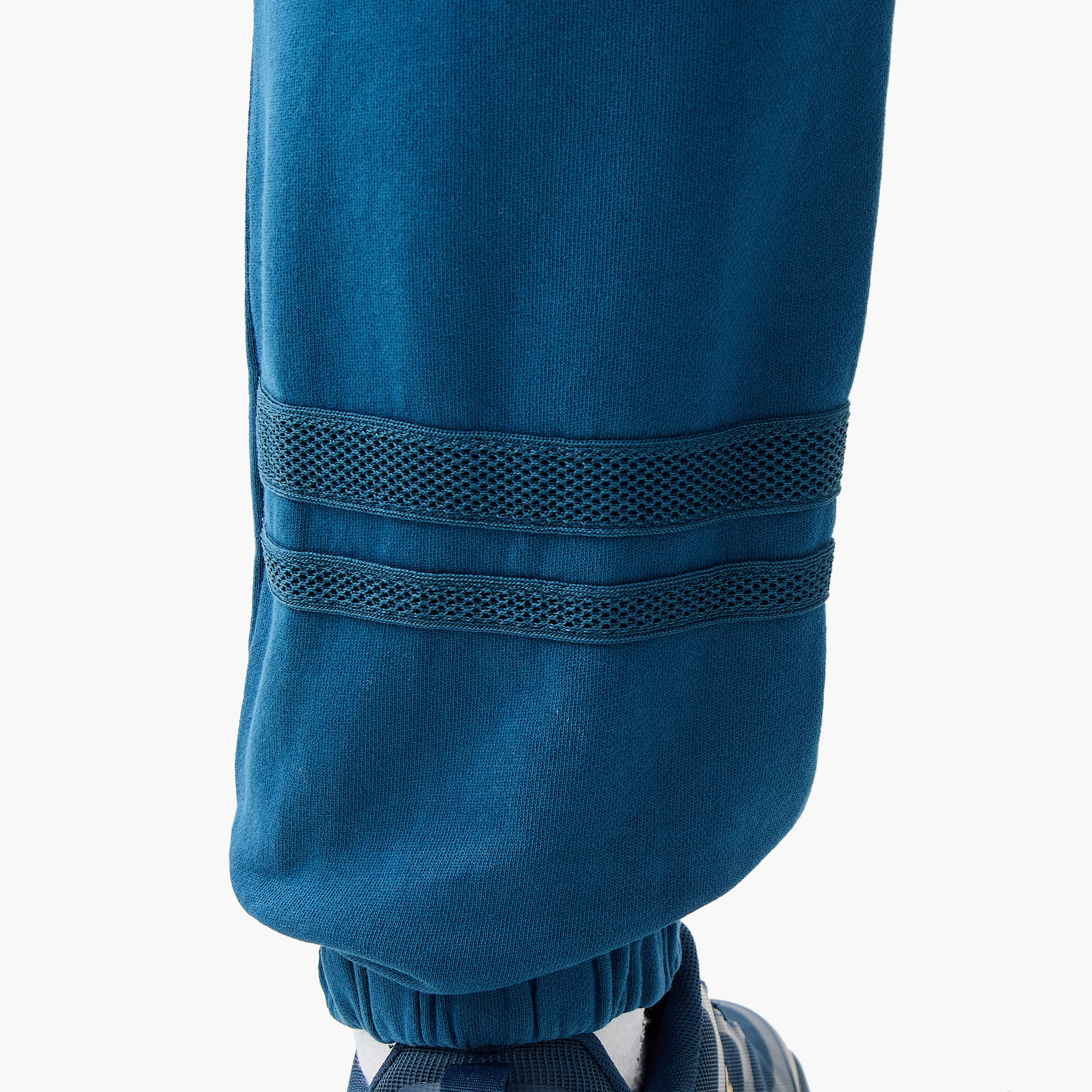 Kappa Logo Embroidered Joggers with Piping Detail and Pockets-men-clothing-sportswearandactivewear-bottoms-joggers-image-5