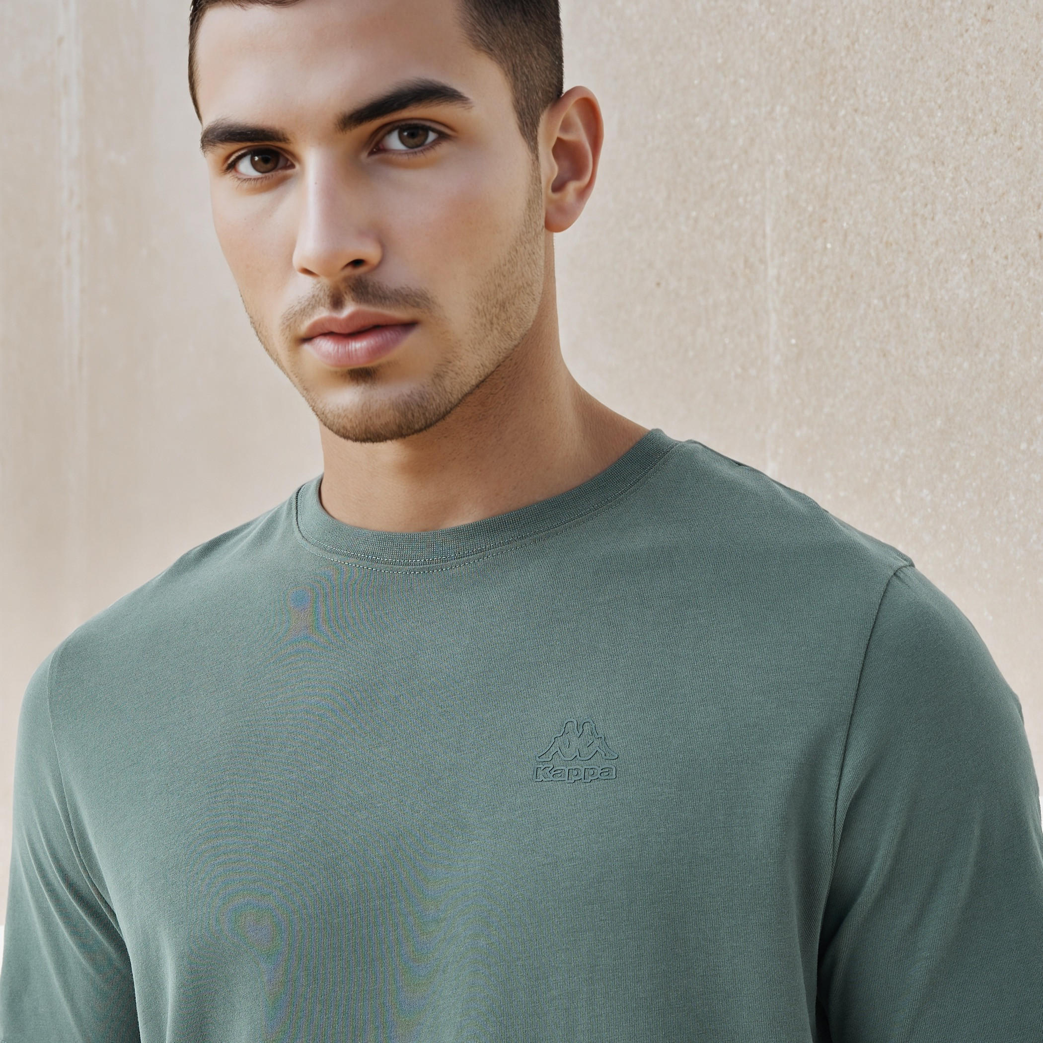 Kappa Logo Detail Crew Neck T-shirt-men-clothing-sportswearandactivewear-tshirtsandpolos-image-4