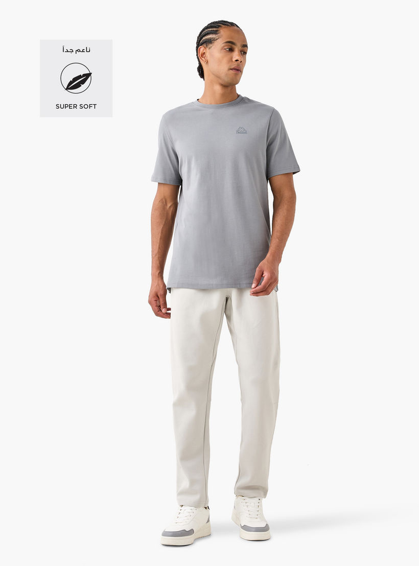 Kappa Logo Detail Crew Neck T-shirt-men-clothing-sportswearandactivewear-tshirtsandpolos-image-2