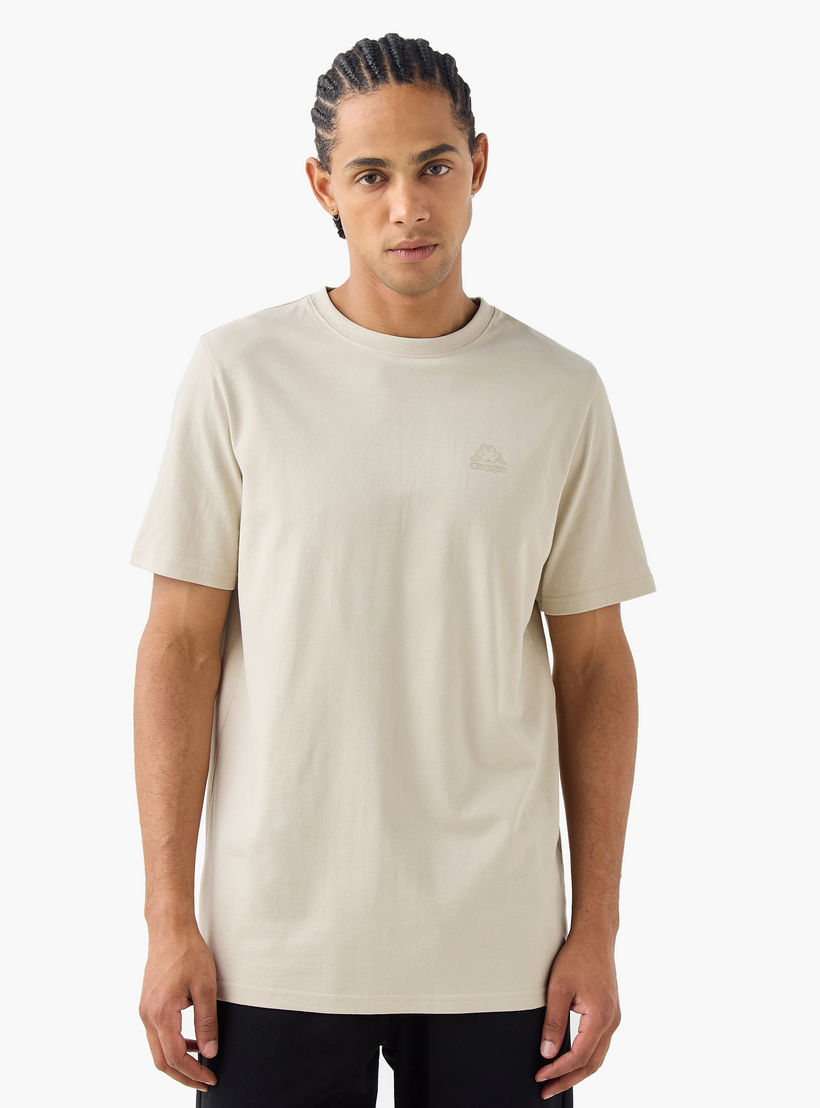 Kappa Logo Detail Crew Neck T-shirt-men-clothing-sportswearandactivewear-tshirtsandpolos-image-1
