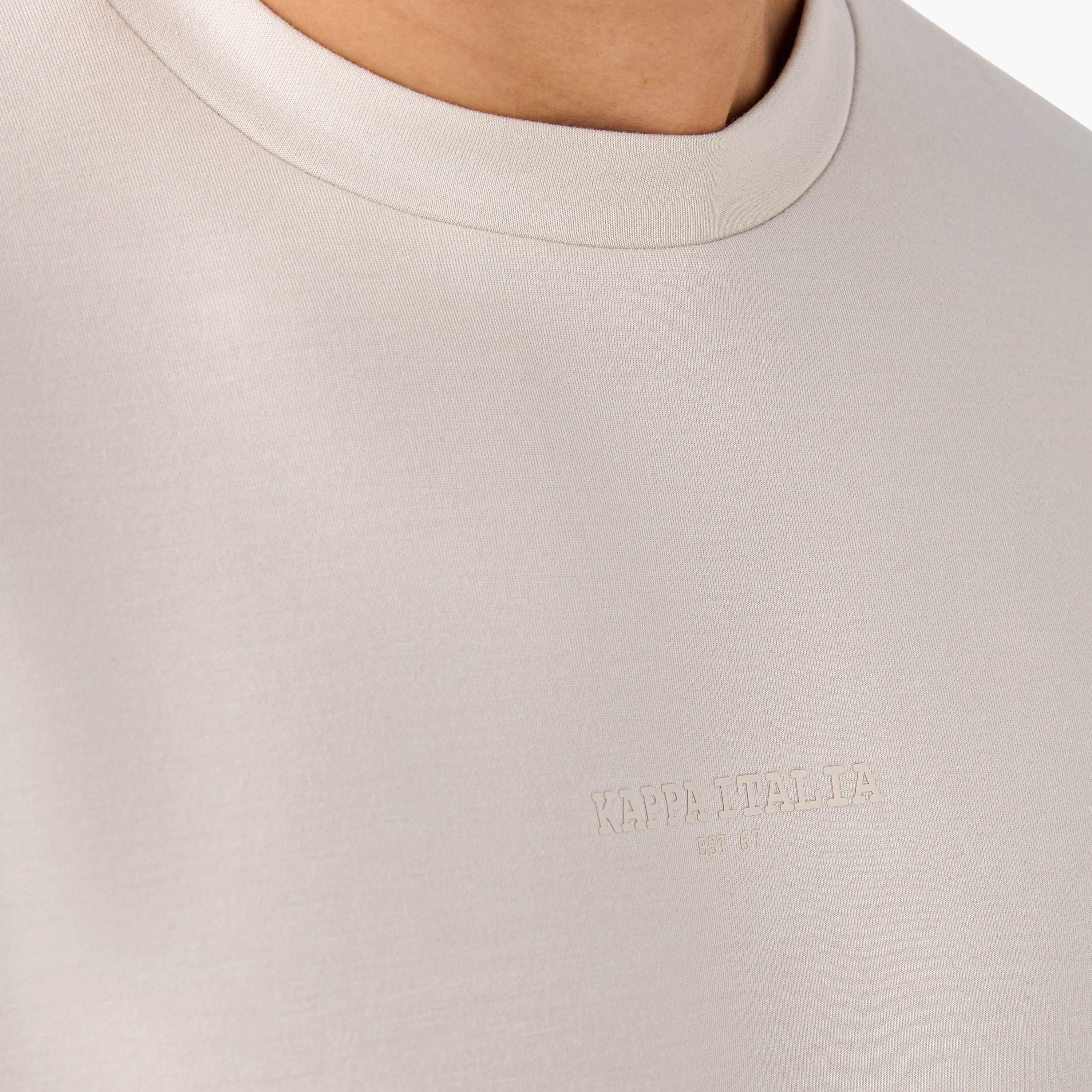Kappa Printed Crew Neck T-shirt with Side Piping-men-clothing-sportswearandactivewear-tshirtsandpolos-image-5