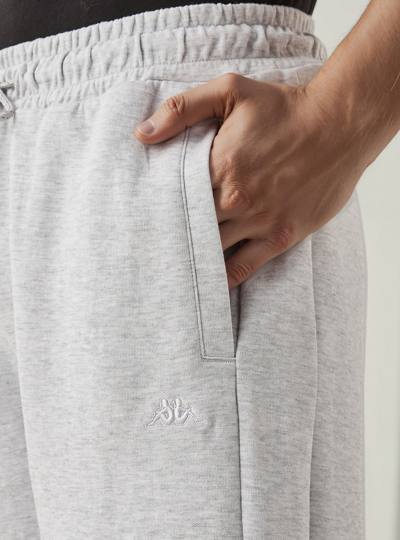 Kappa Regular Fit Shorts with Drawstring Closure and Pockets-men-clothing-bottoms-shorts-image-4