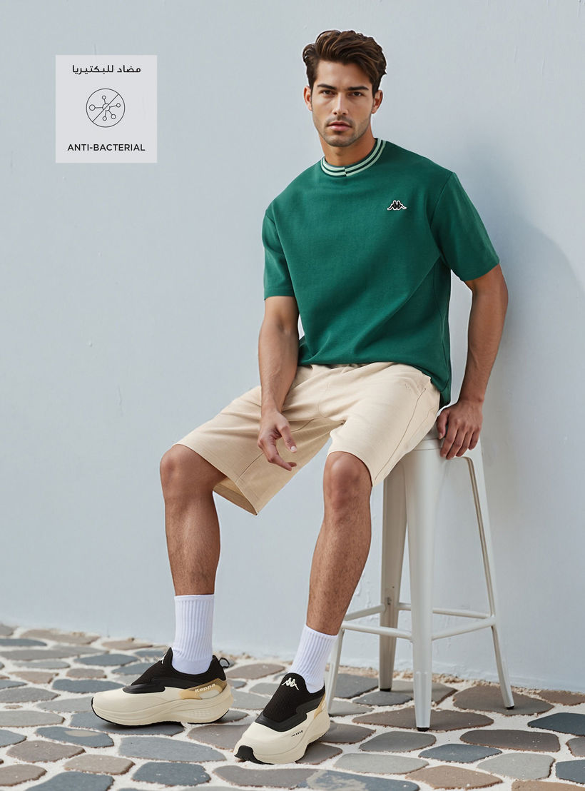 شورت بقصّة عادية ورباط إغلاق وجيوب من كابا-men-clothing-bottoms-shorts-image-4