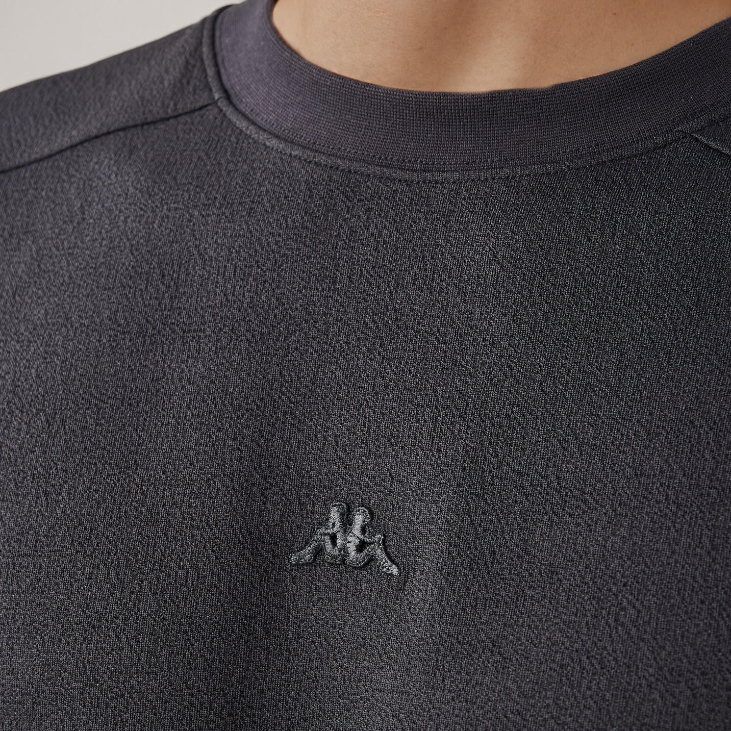 Kappa Jacquard Textured T-shirt-men-clothing-tshirtsandpolos-tshirts-image-4