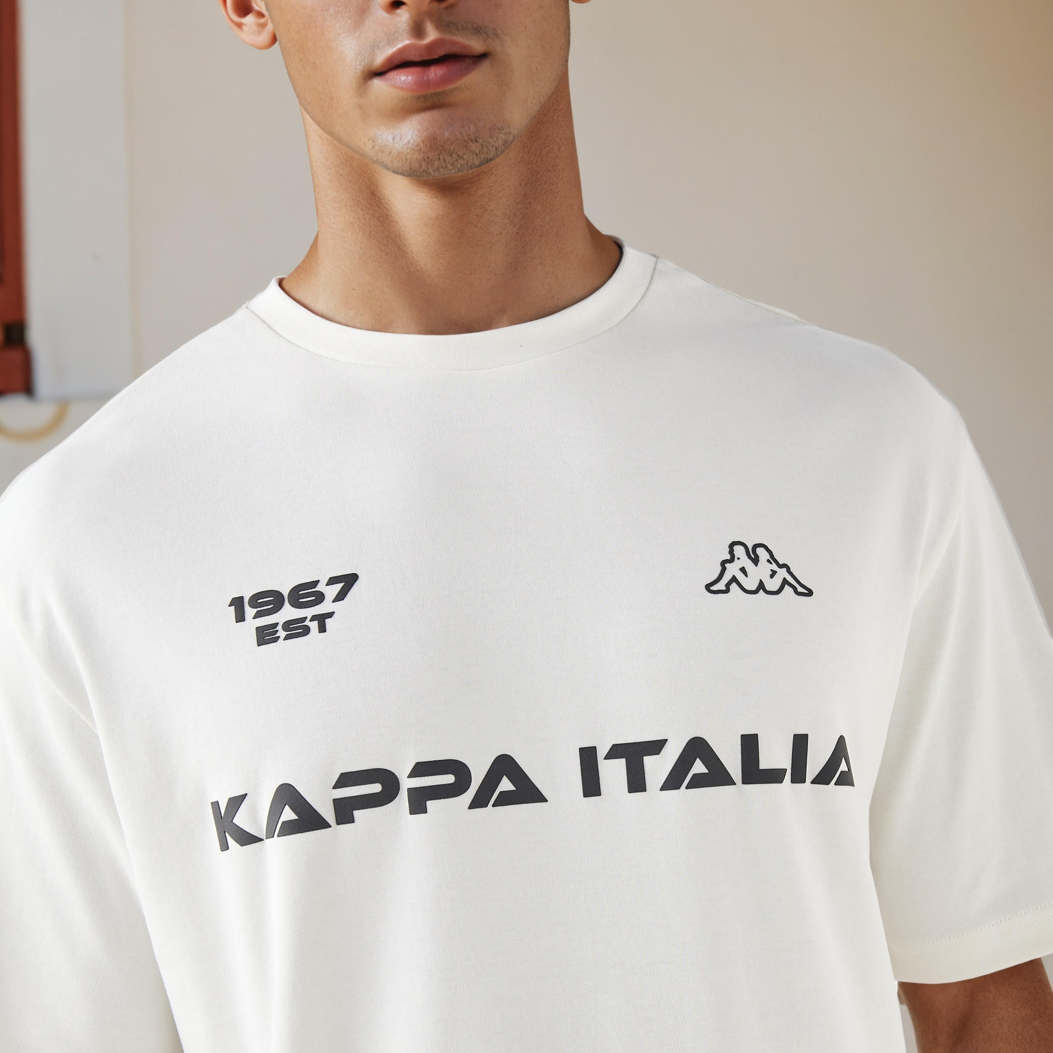 Kappa Logo Print T-shirt-men-clothing-sportswearandactivewear-tshirtsandpolos-image-4