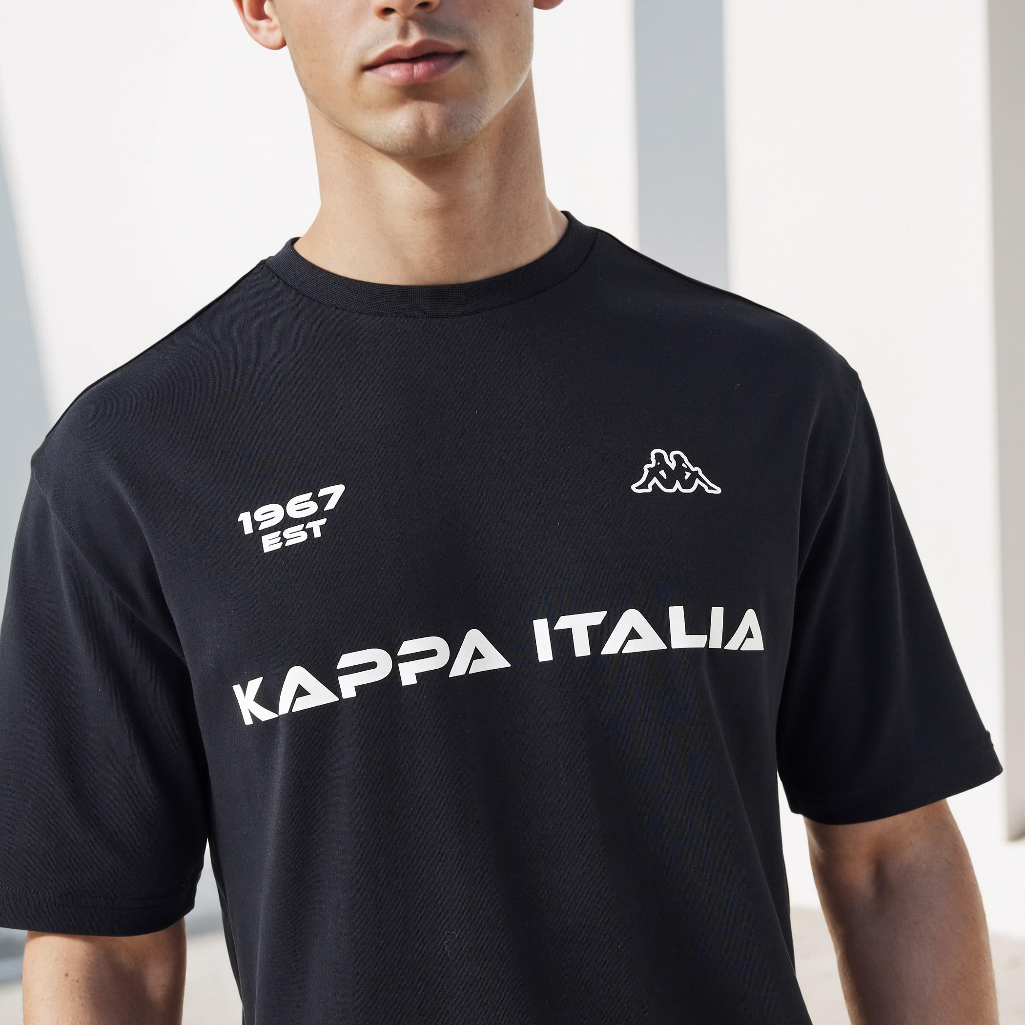 Kappa Logo Print T-shirt-men-clothing-sportswearandactivewear-tshirtsandpolos-image-4